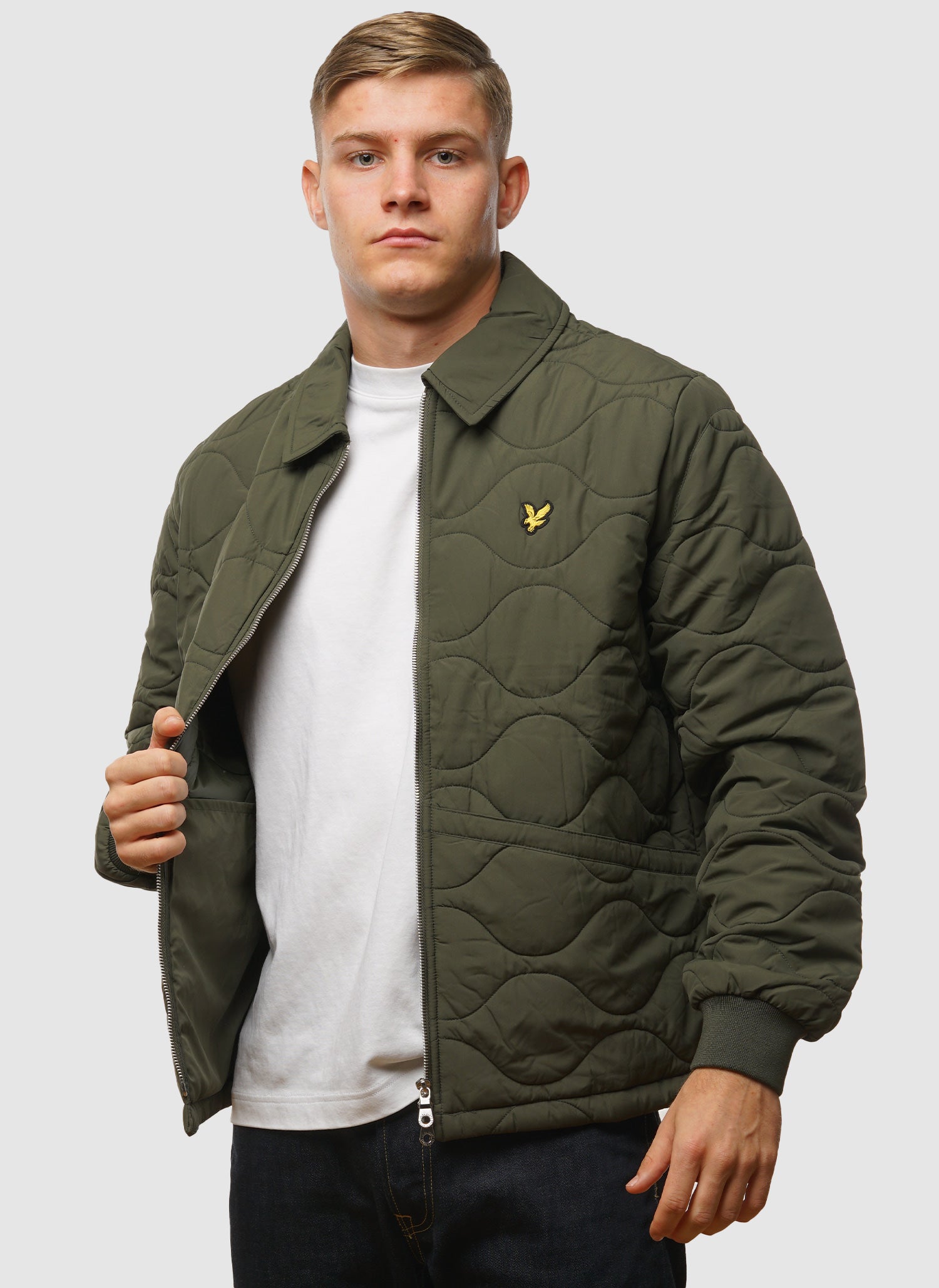 Quilted Ripstop Jacket - Deep Depths