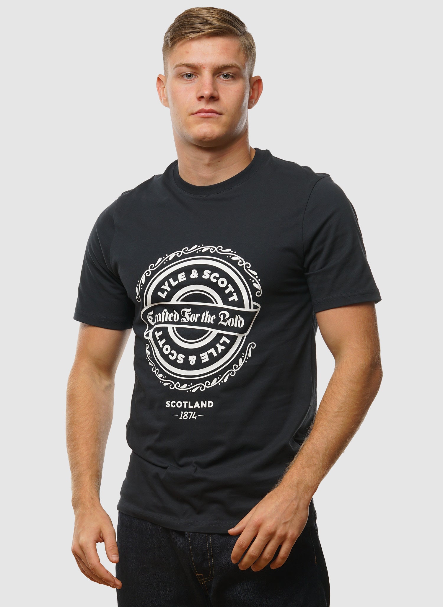 Crafted For The Bold Graphic T-Shirt - Dark Navy