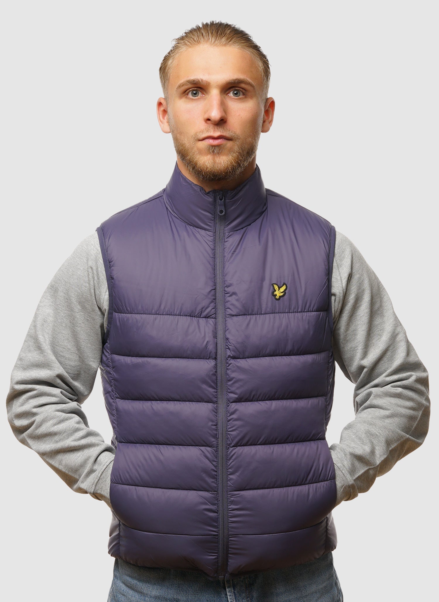 Wadded Gilet - Graystone