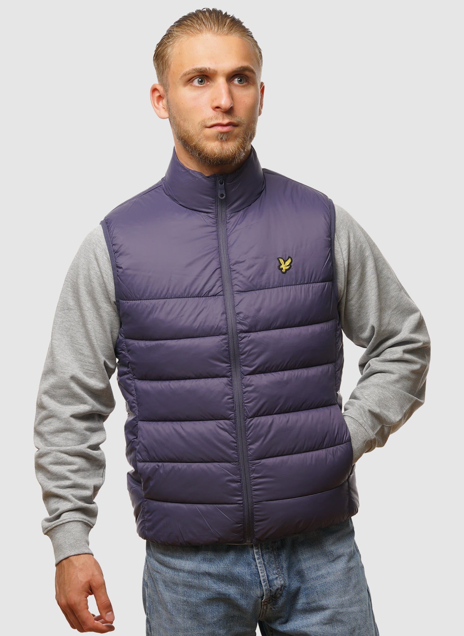 Wadded Gilet - Graystone