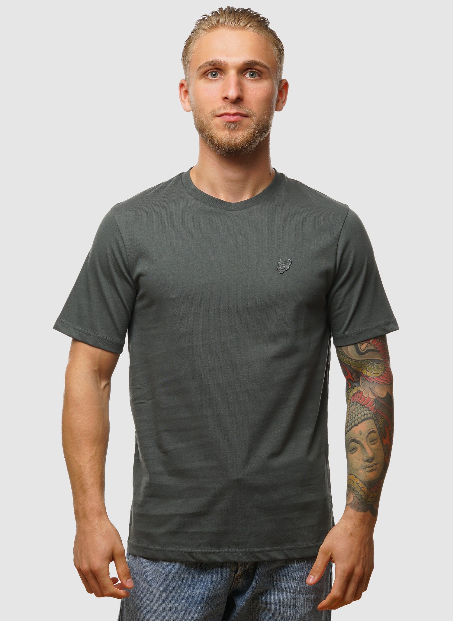 Tonal Eagle T-Shirt - Black Water