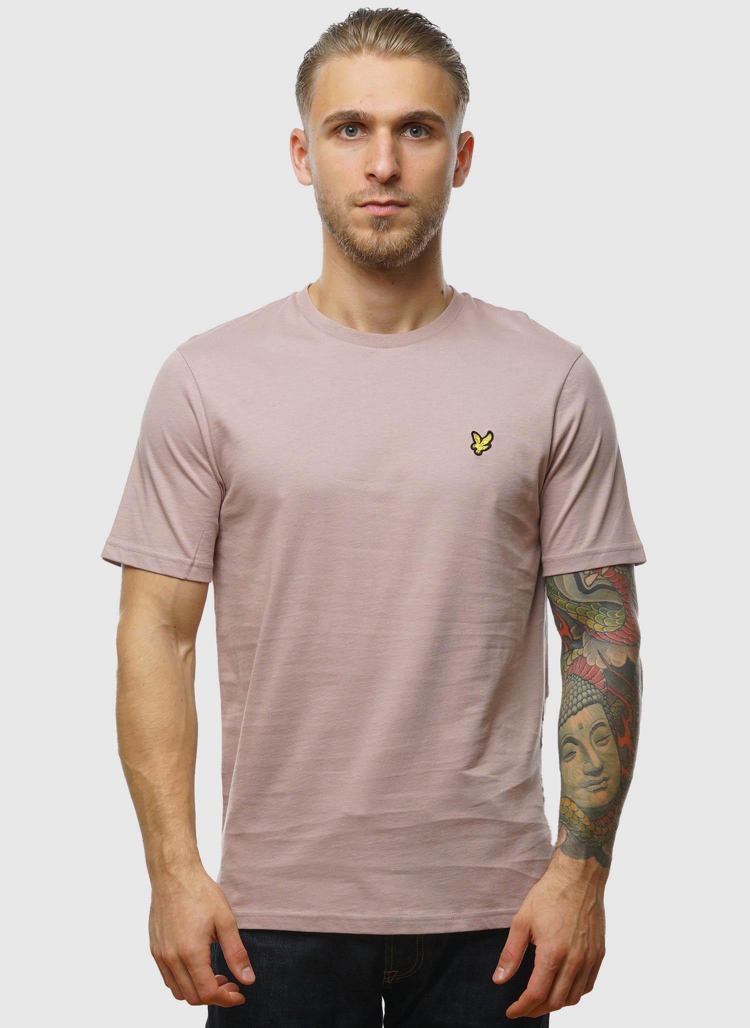 Plain T-Shirt - Field Thistle