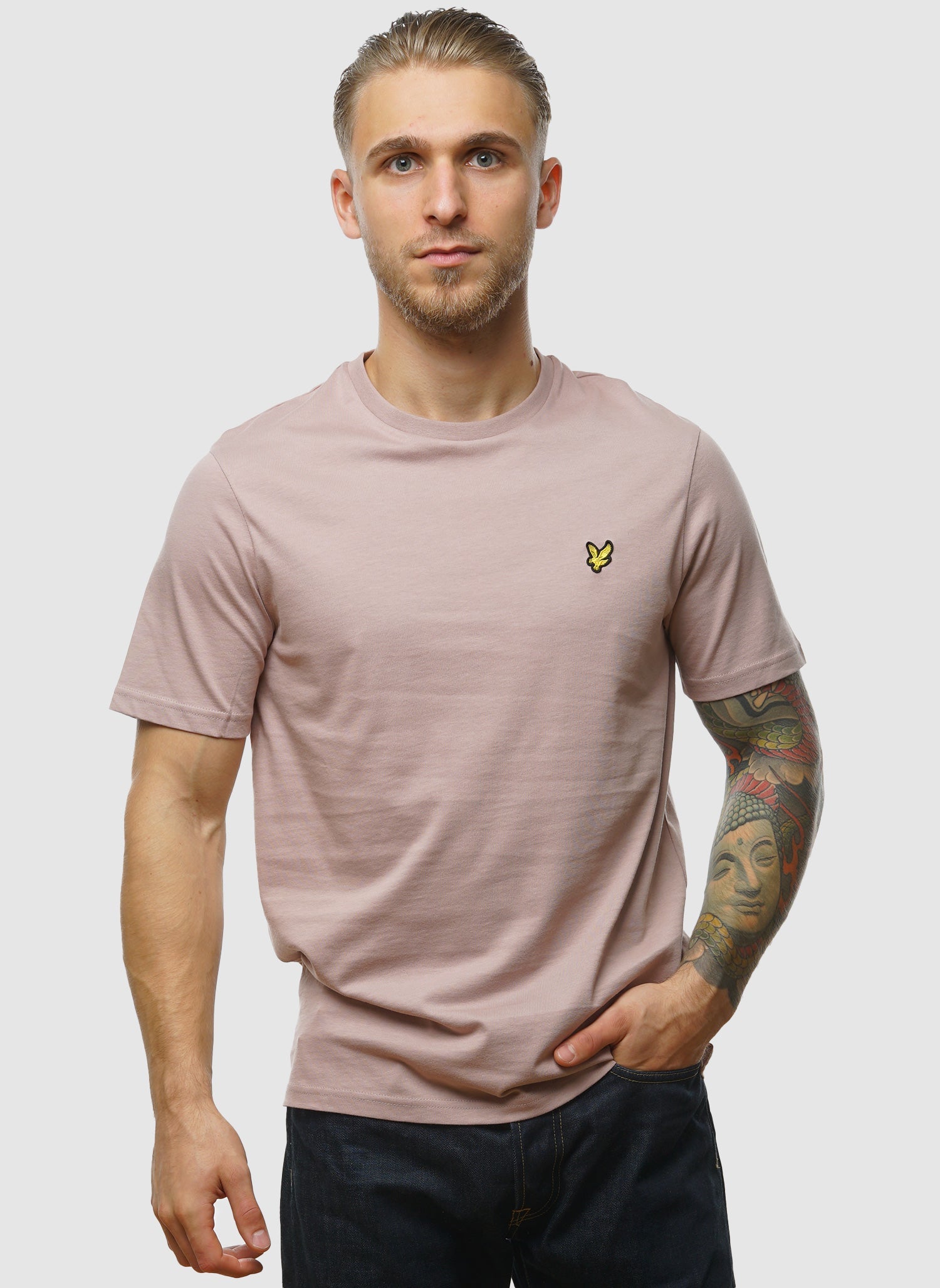 Plain T-Shirt - Field Thistle