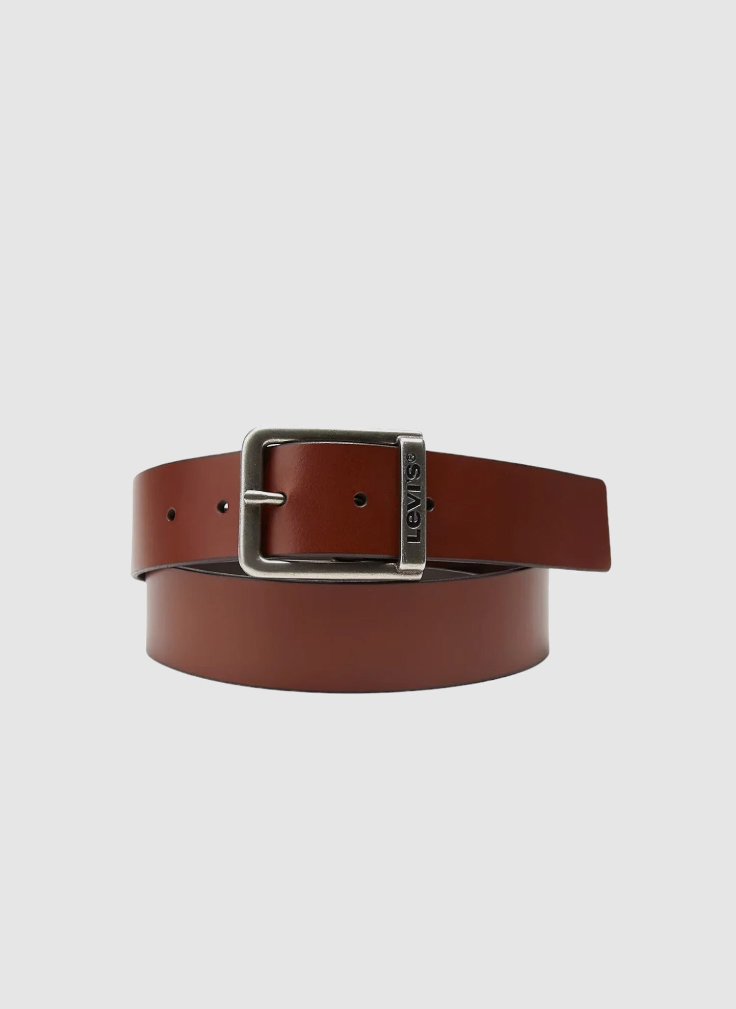 Alderpoint Harness Buckle Leather Belt - Toffee