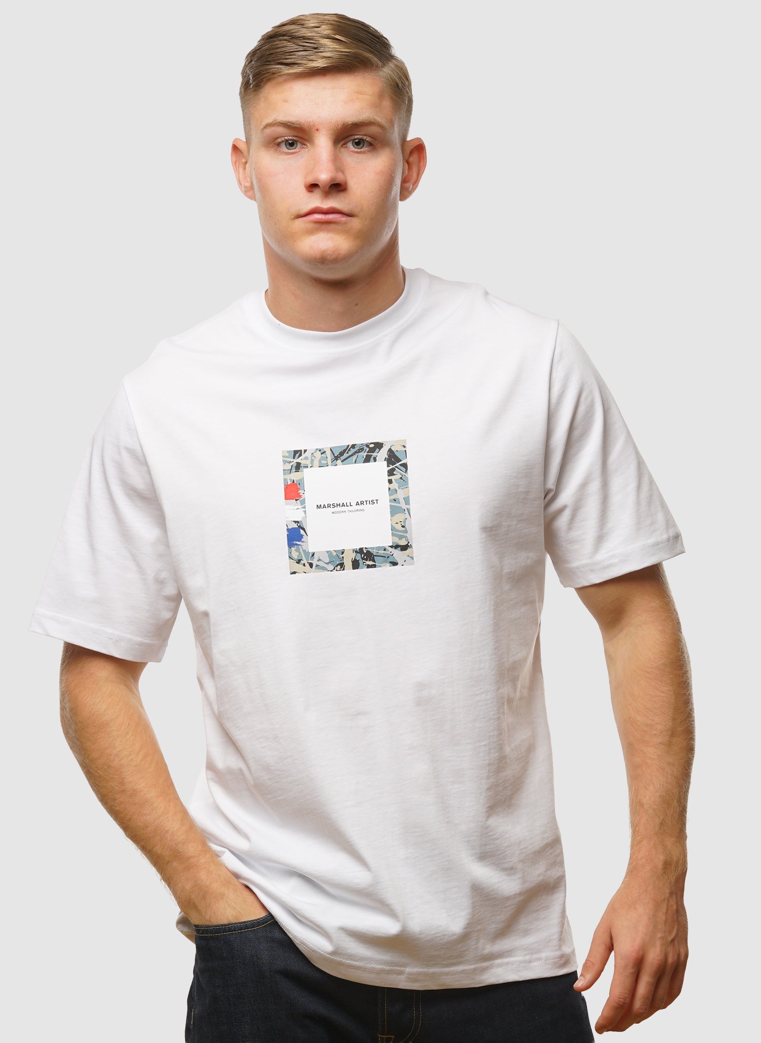 Adored Box Logo T-Shirt - White