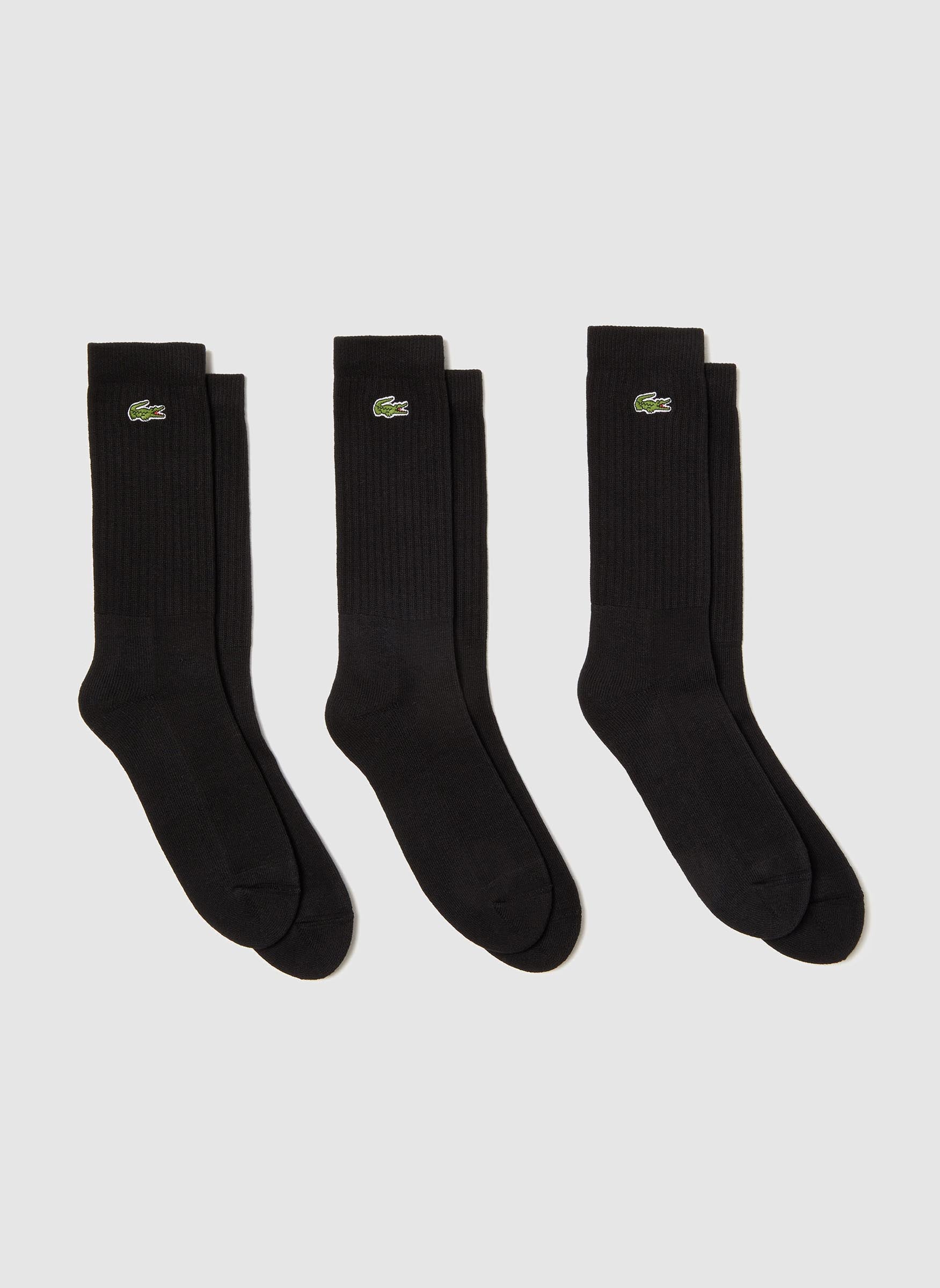 Tennissocken 3er-Pack - Schwarz