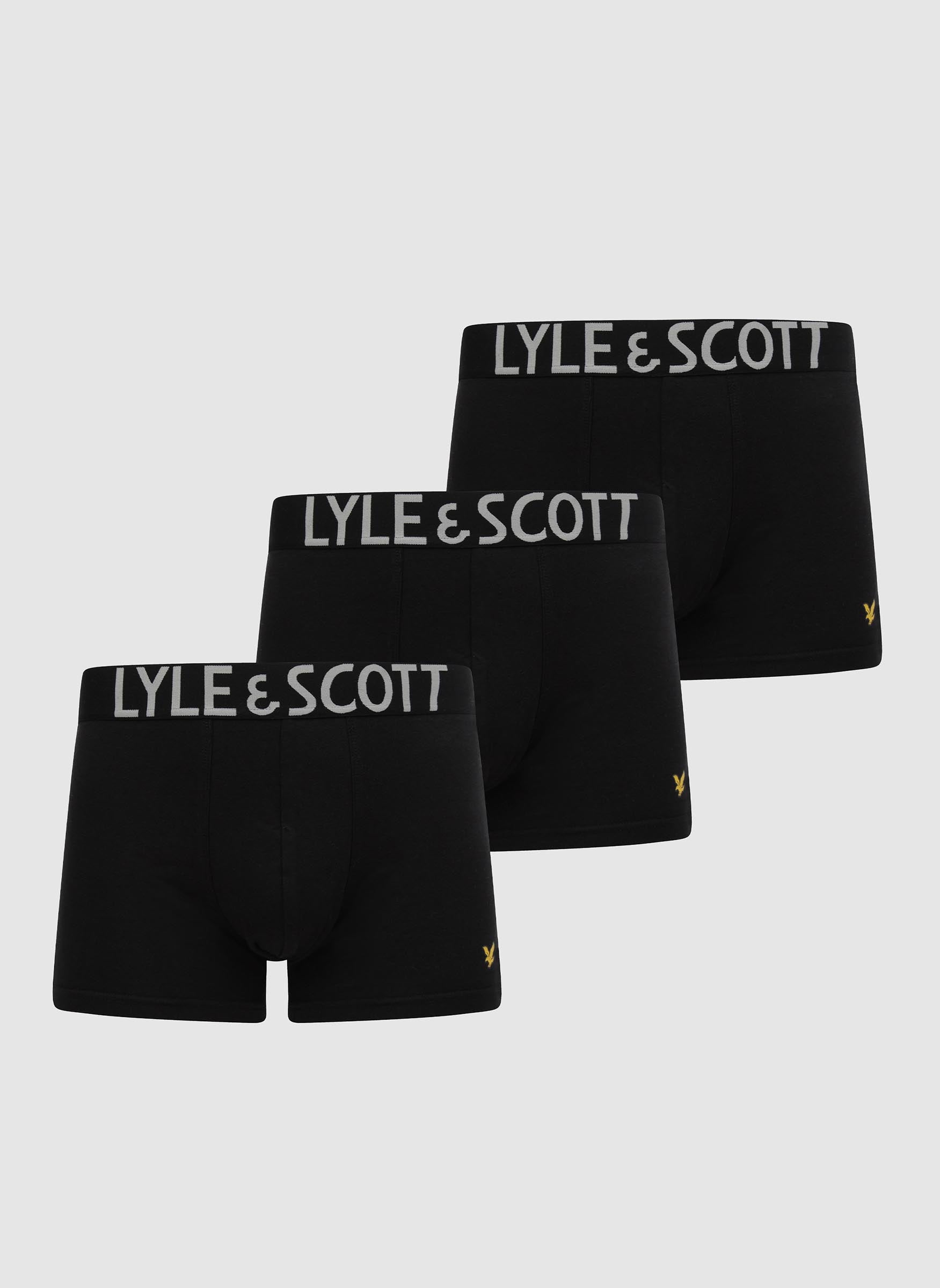 Three Pack Daniel Trunk - Black