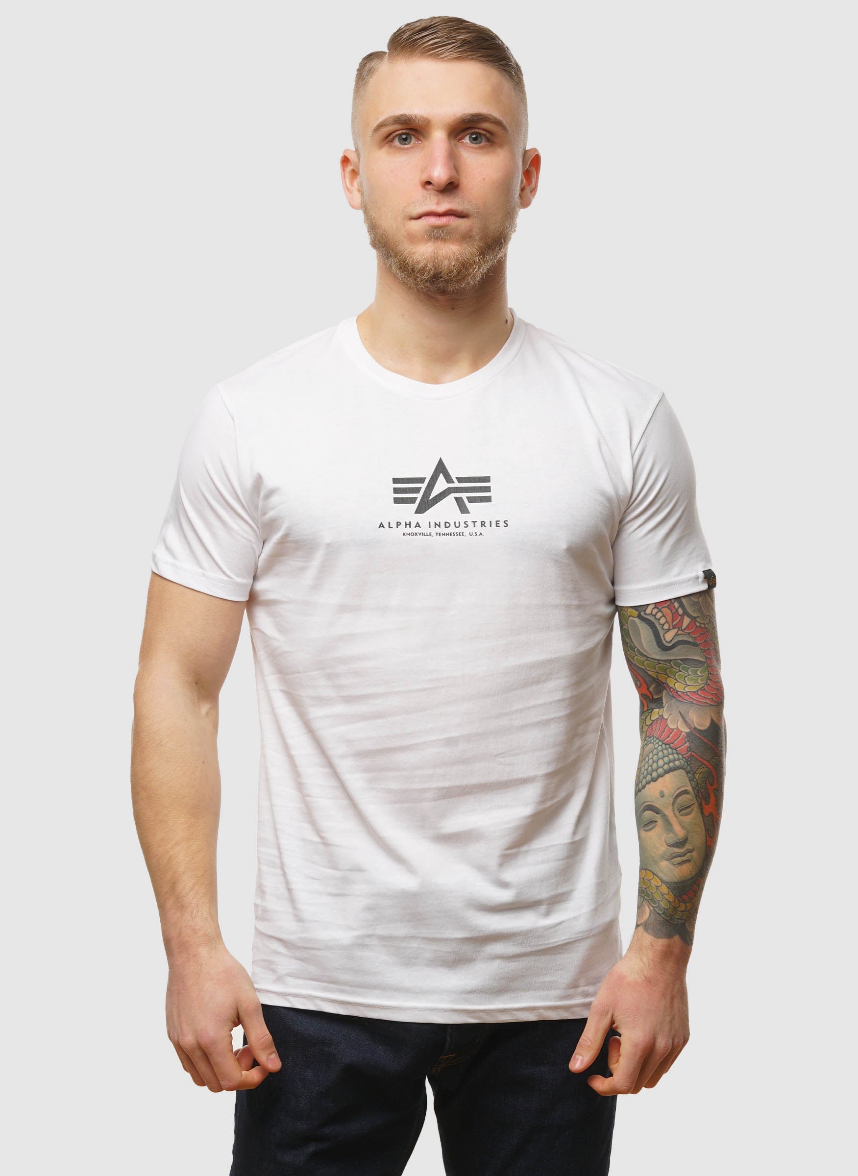 Basic Medium Logo T-Shirt - White