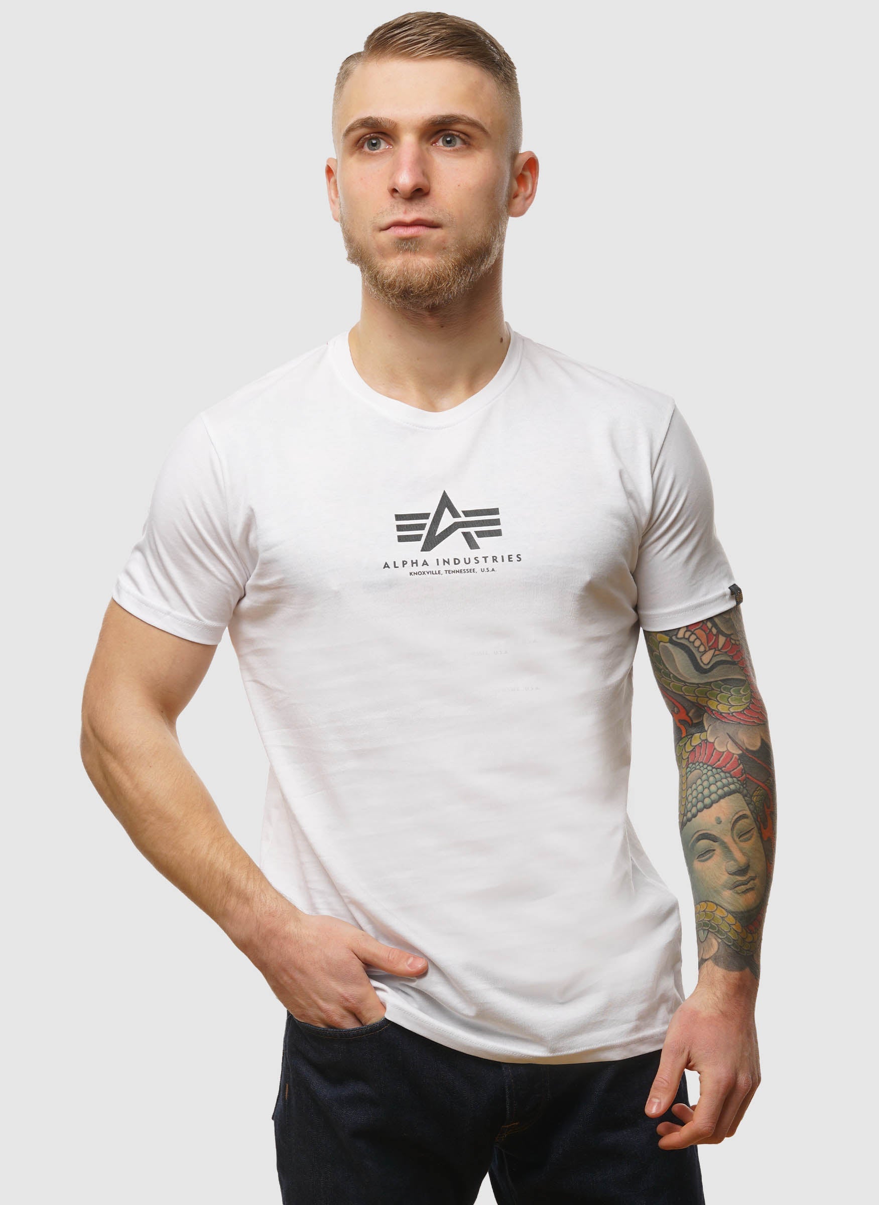 Basic Medium Logo T-Shirt - White