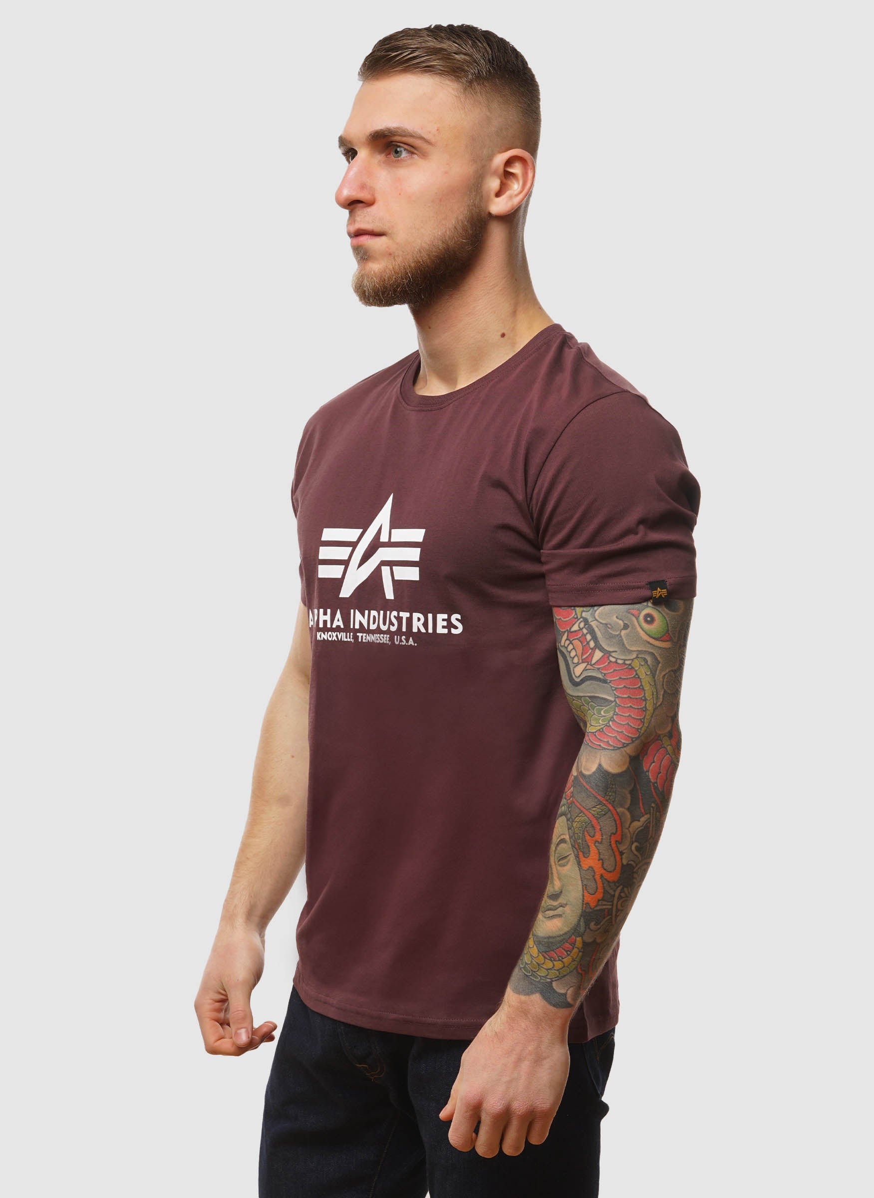 Basic T-Shirt - Deep Maroon