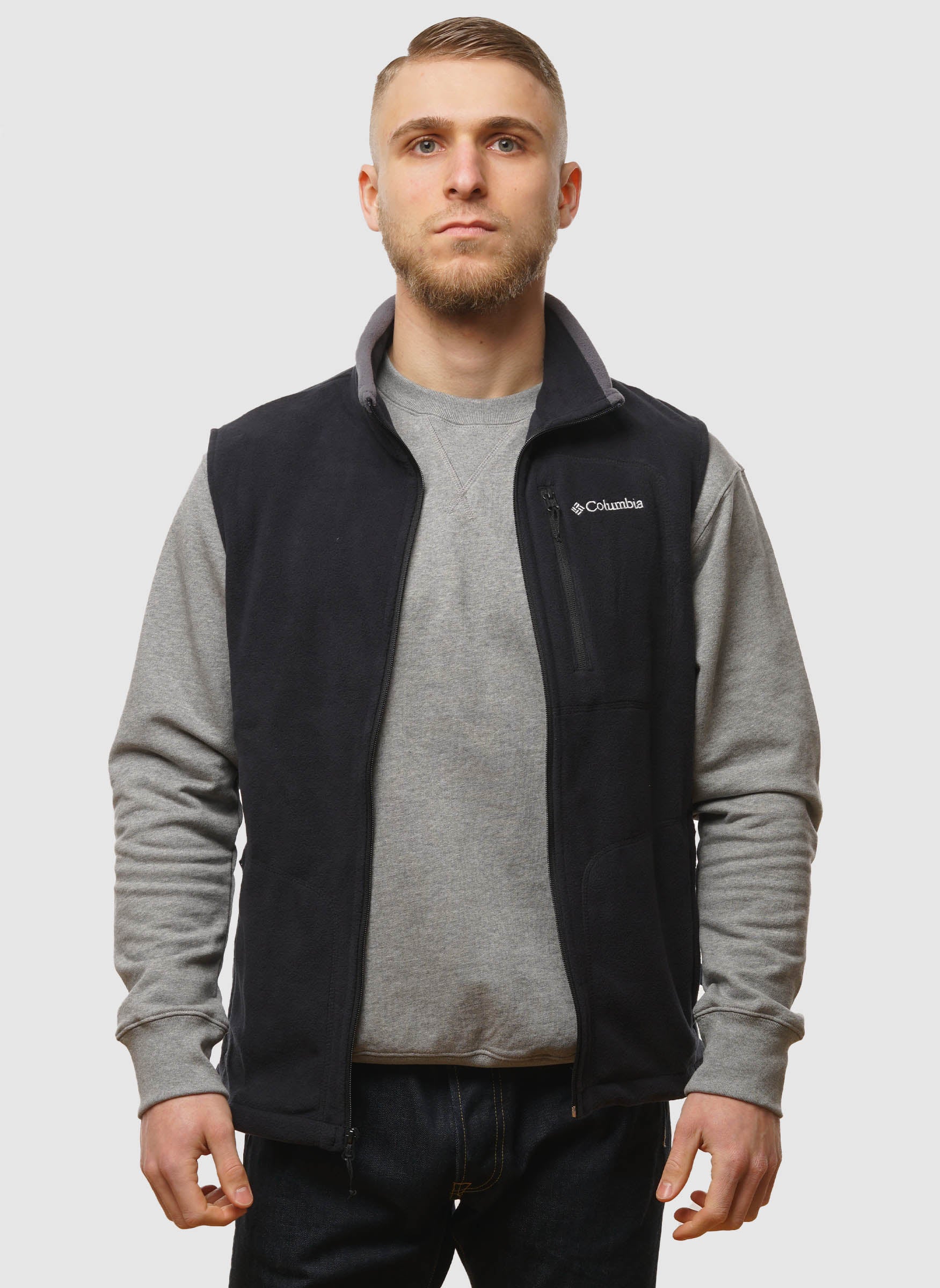 Fast Trek Fleece Vest - Black