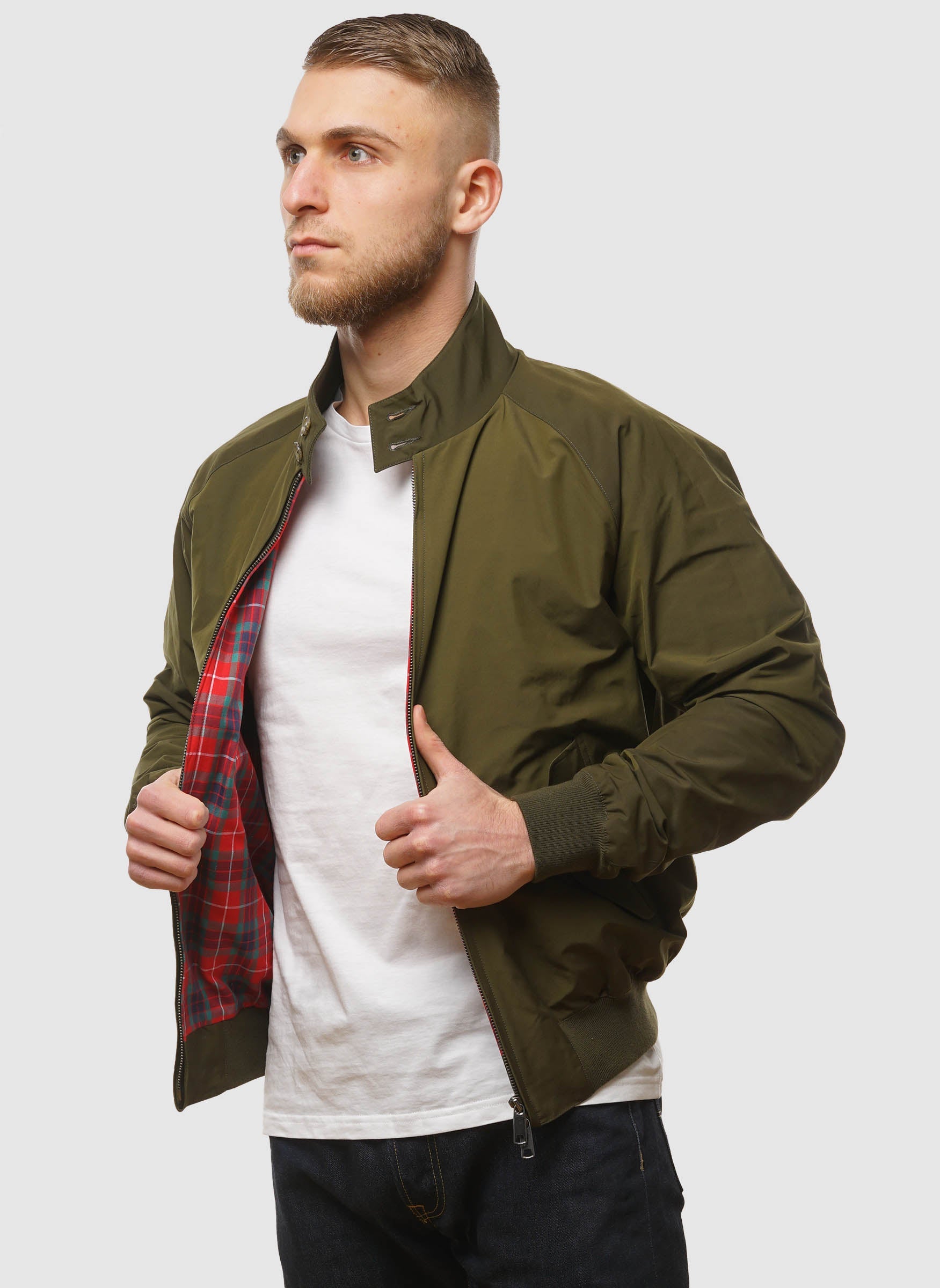 G9 Classic Harrington Jacket - Beech