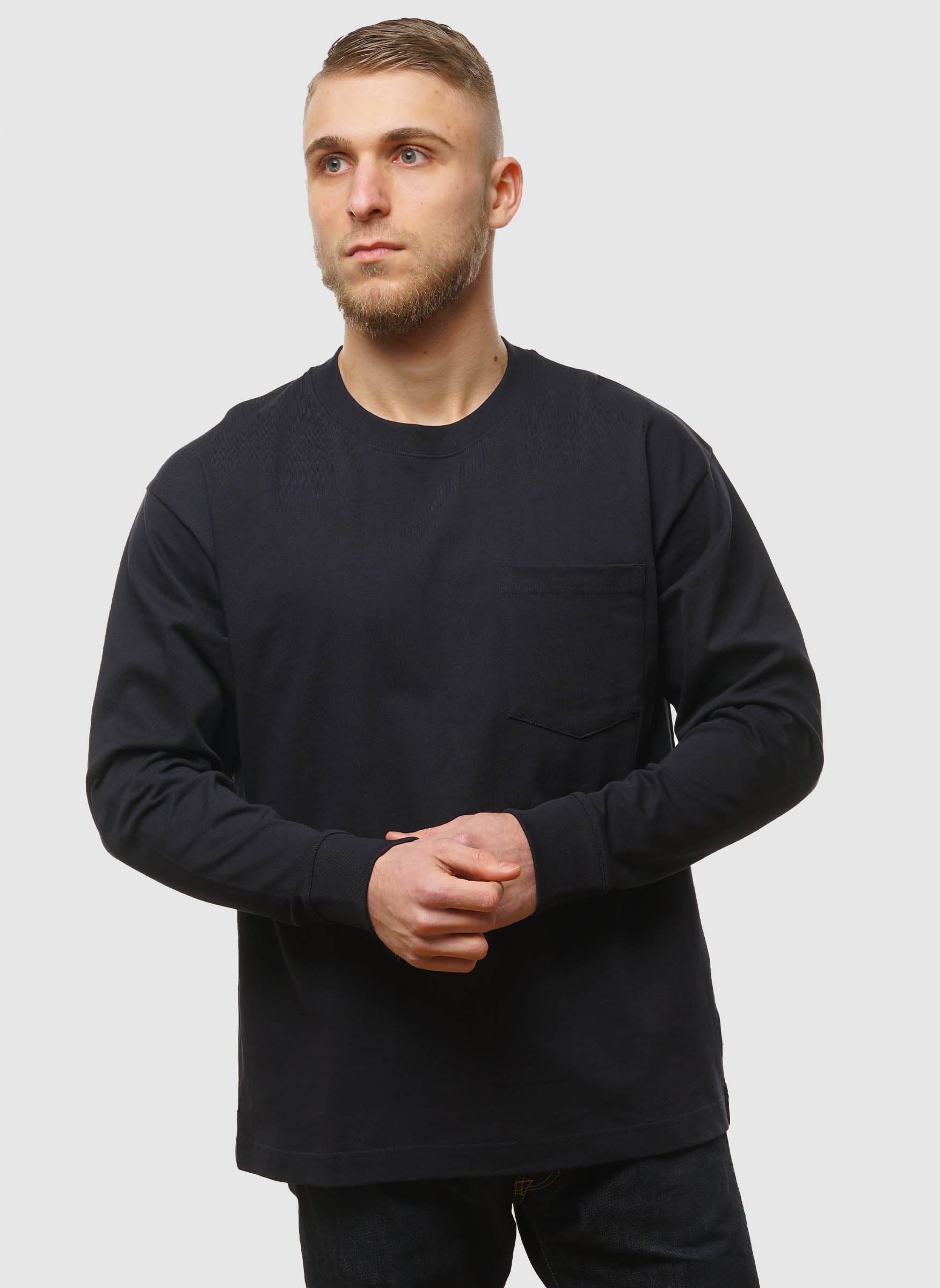 Standard Heavy Loose T-Shirt - Dark Navy