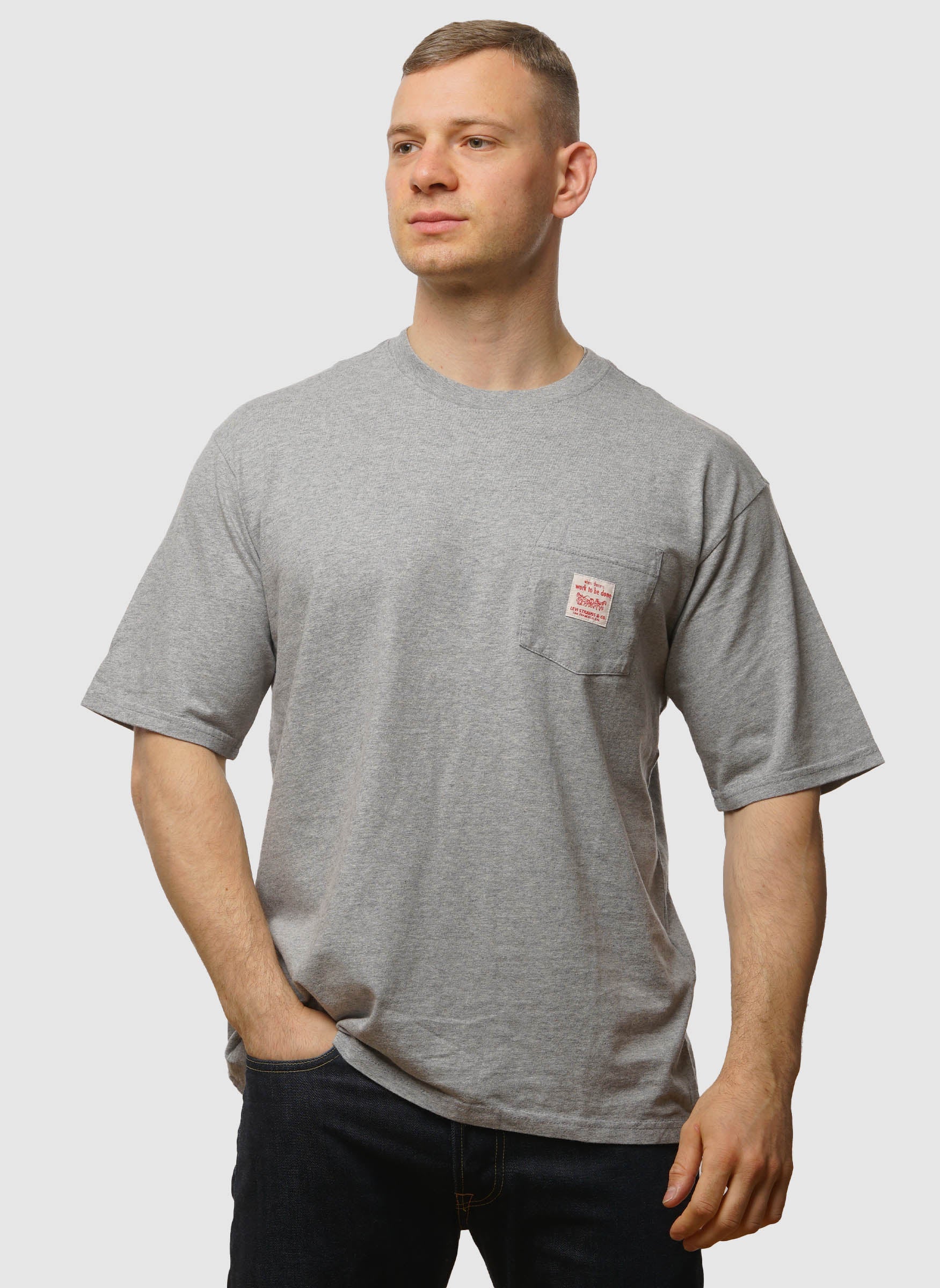 Workwear T-Shirt - Gray Heather
