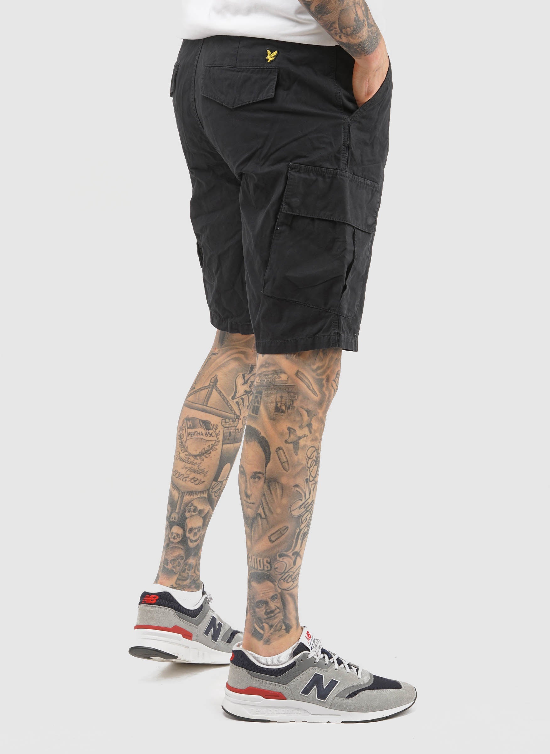 Cargo Shorts - Jet Black