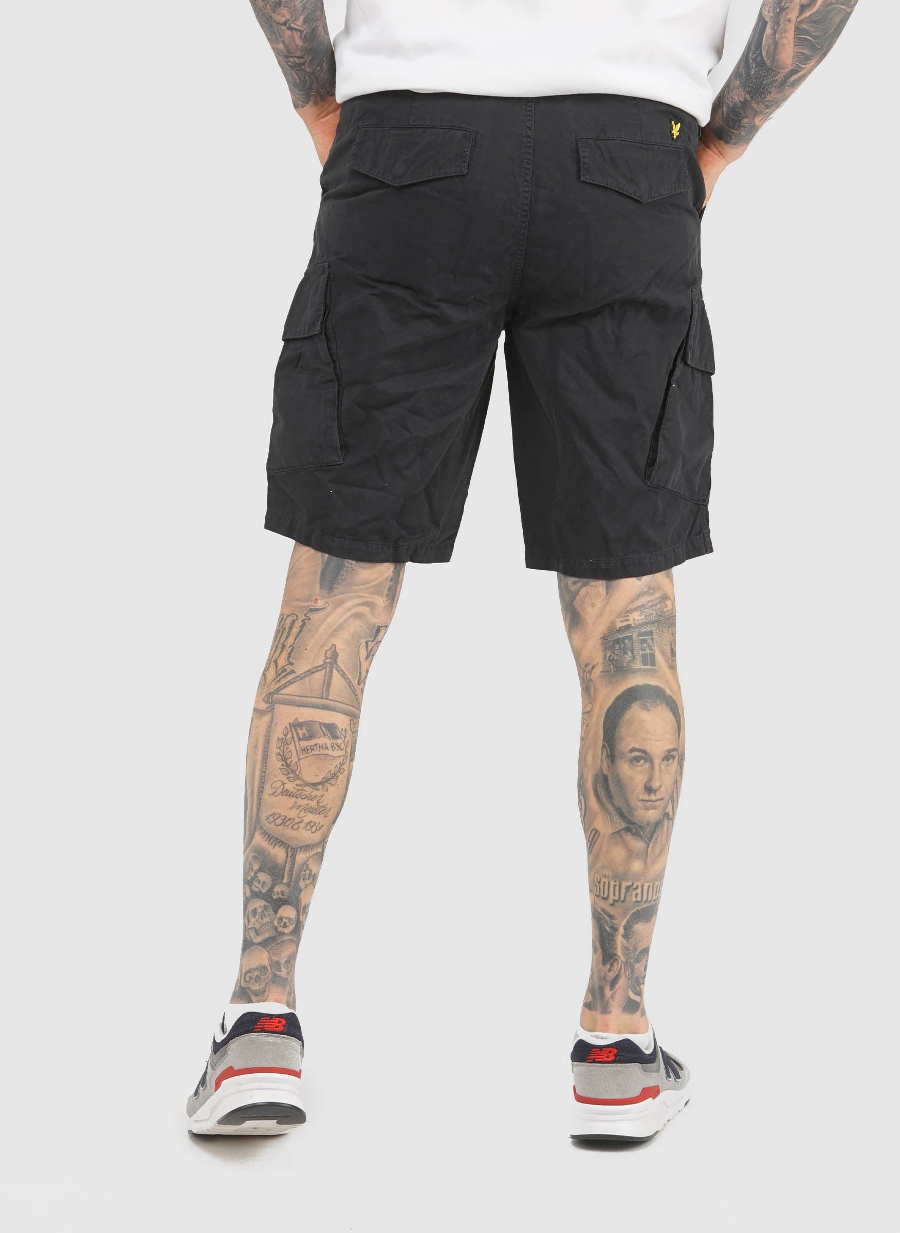 Cargo Shorts - Jet Black