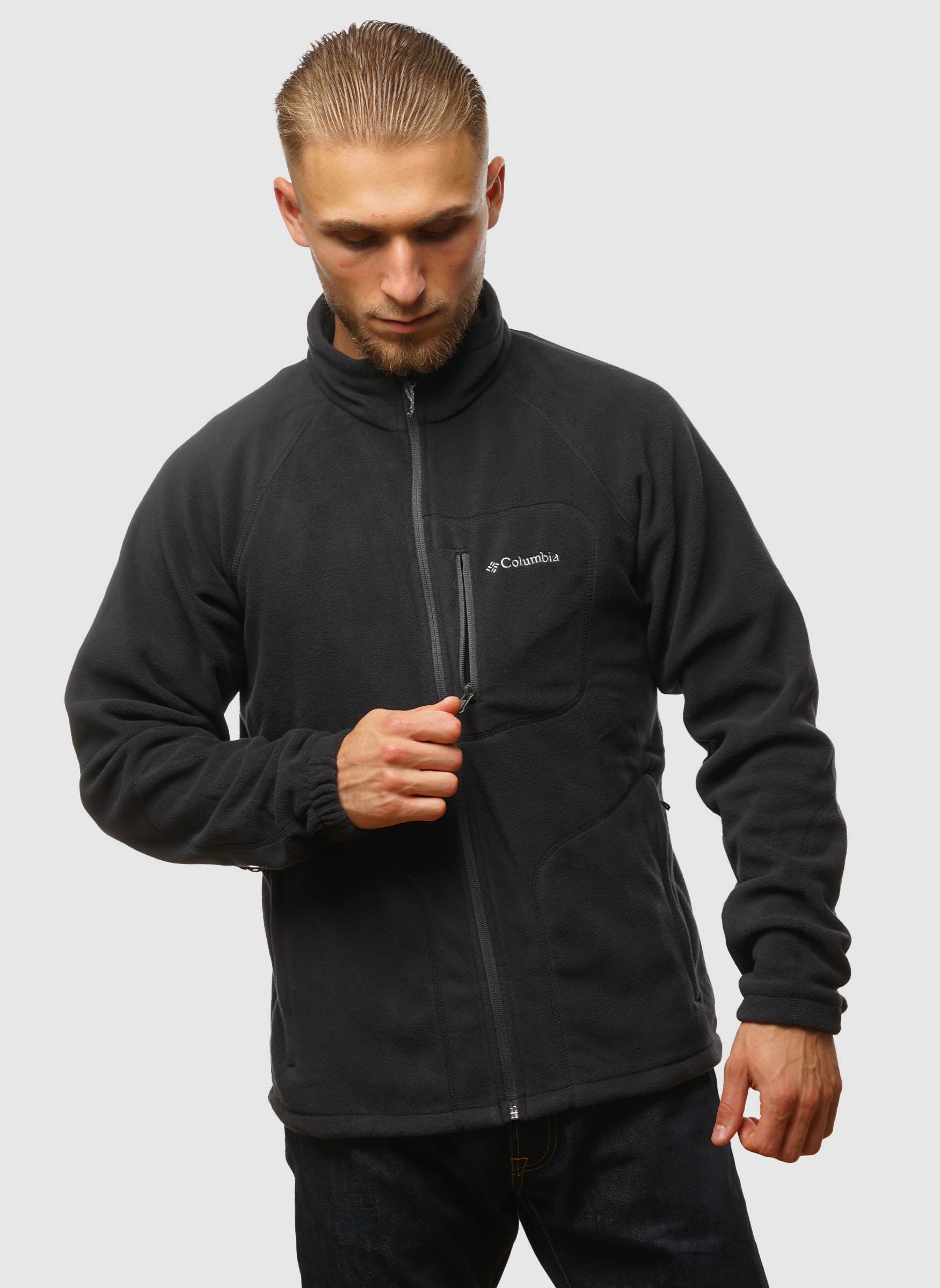 Fast Trek II Full Zip Fleece - Black