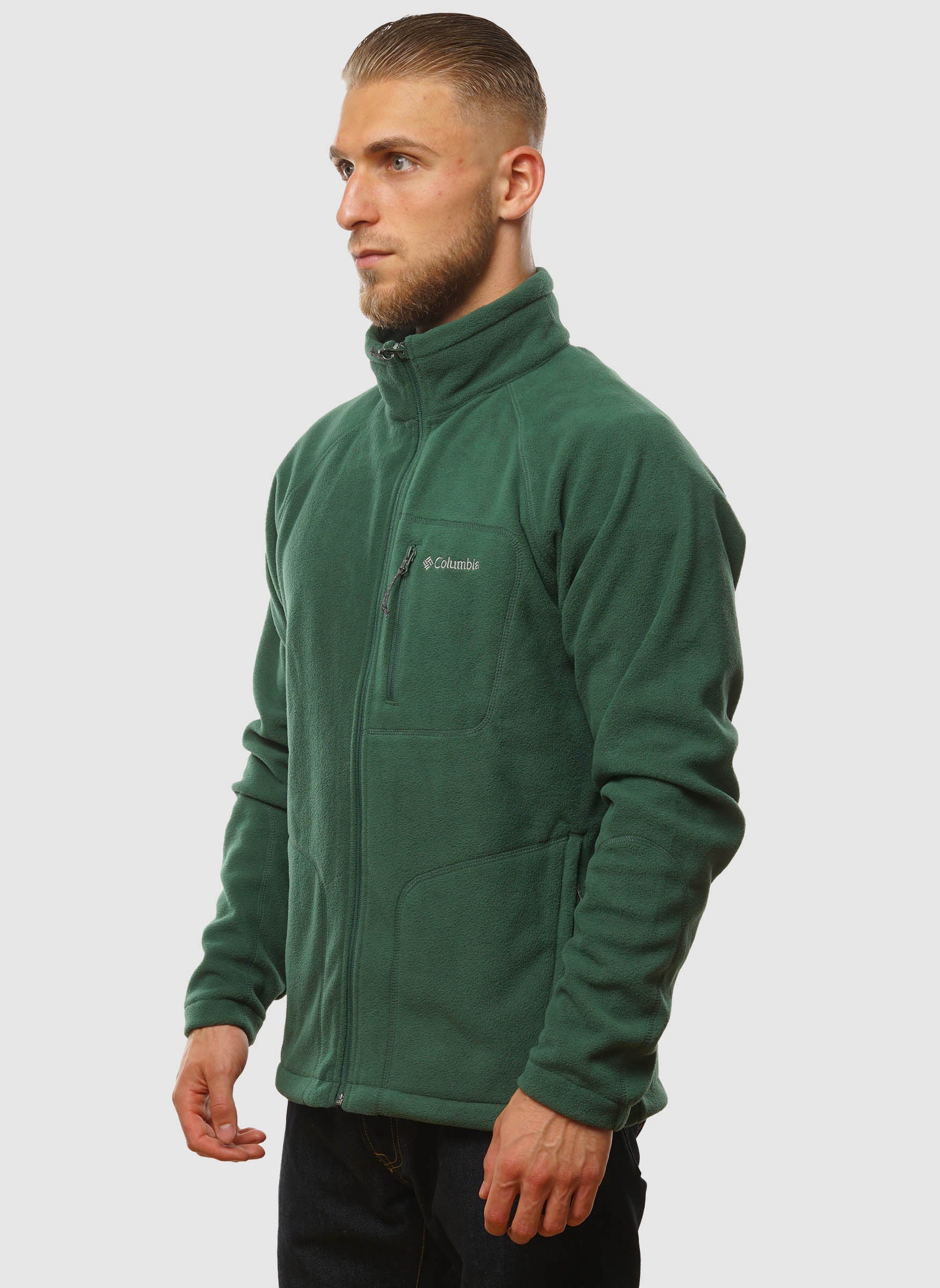 Fast Trek II Full Zip Fleece - Rain Forest