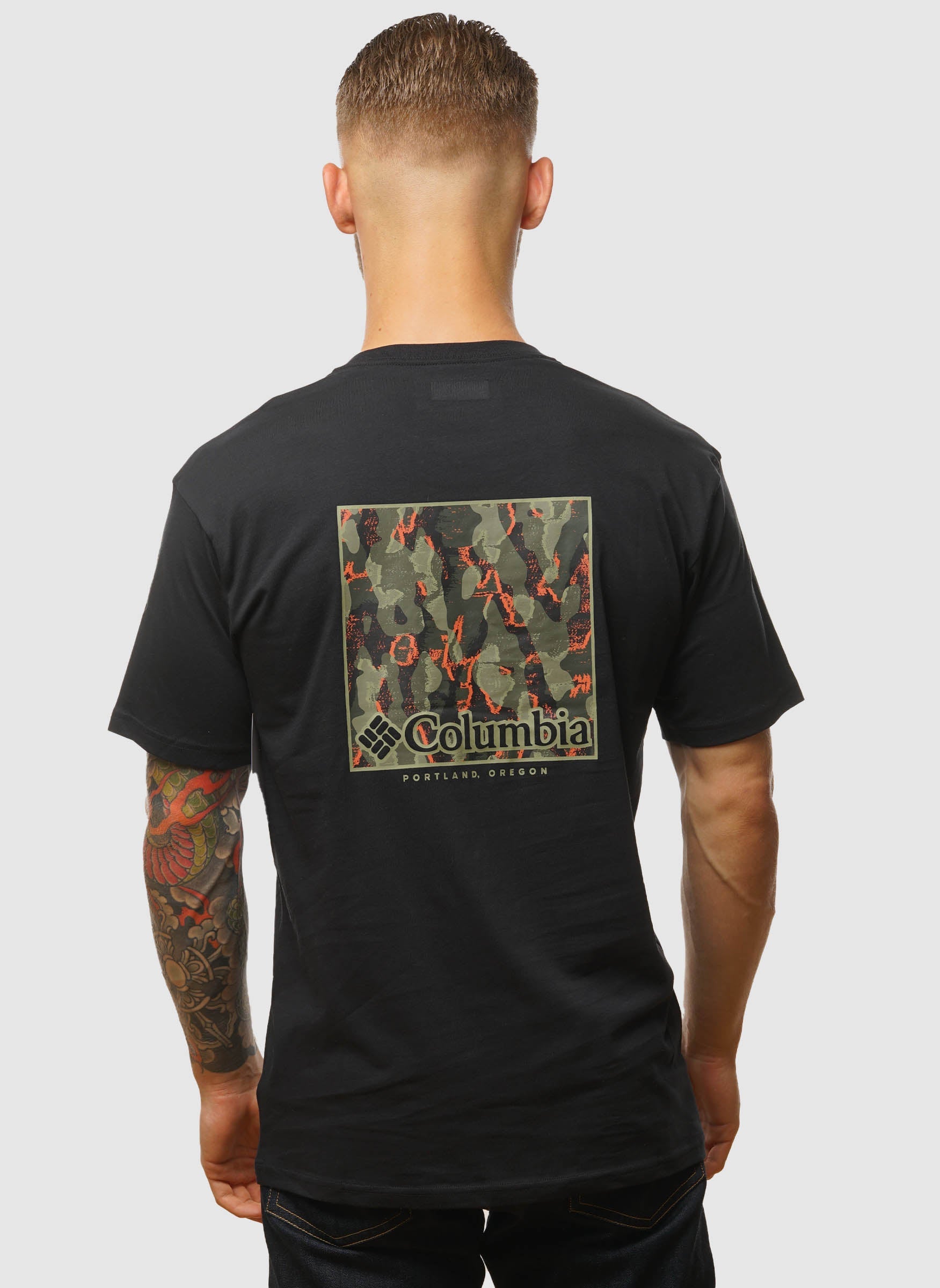 North Cascades T-Shirt - Black Framed