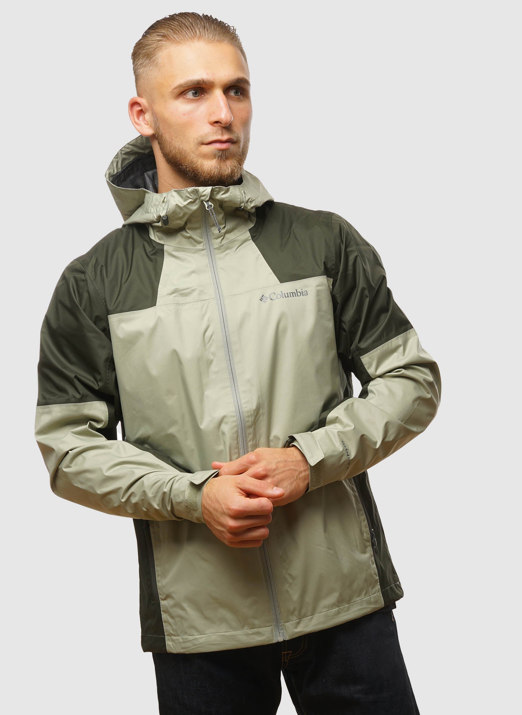 Inner Limits III Jacket - Safari/Greenscape