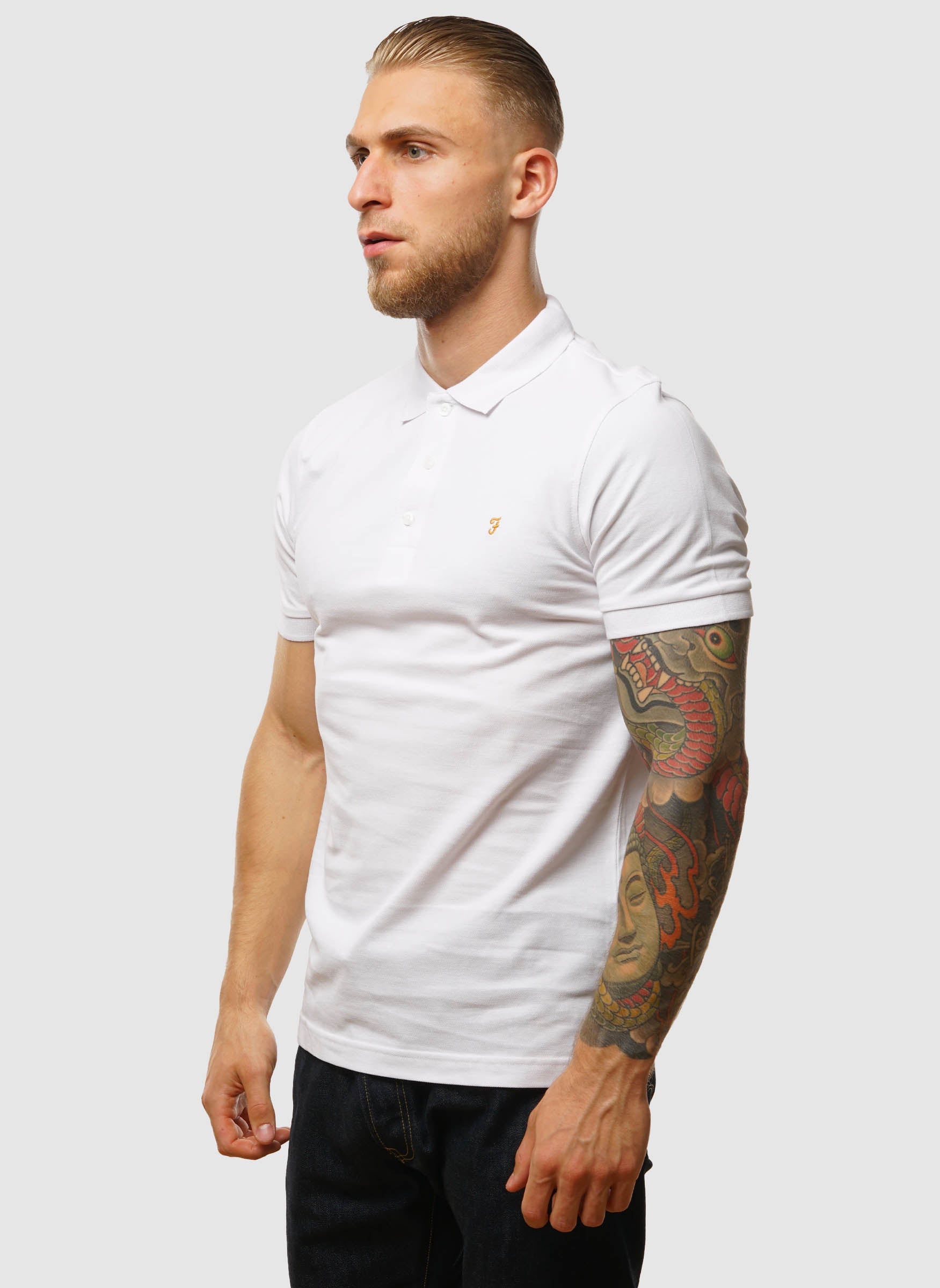 Blanes Polo Shirt - White