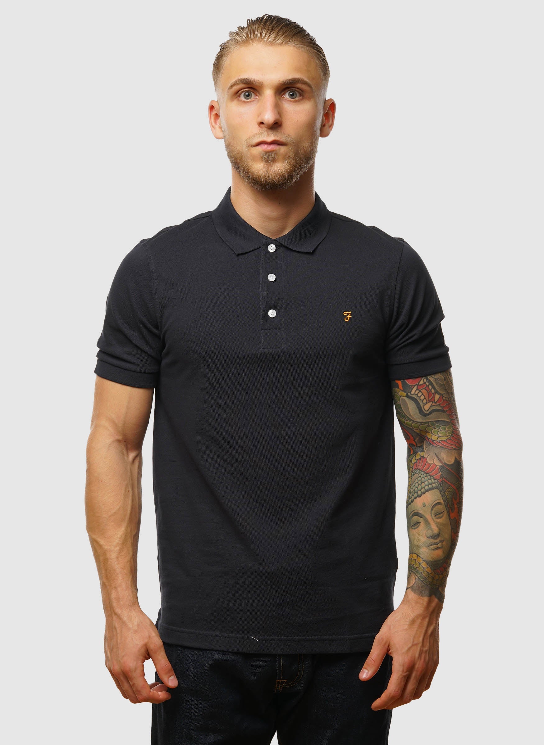 Blanes Polo Shirt - True Navy