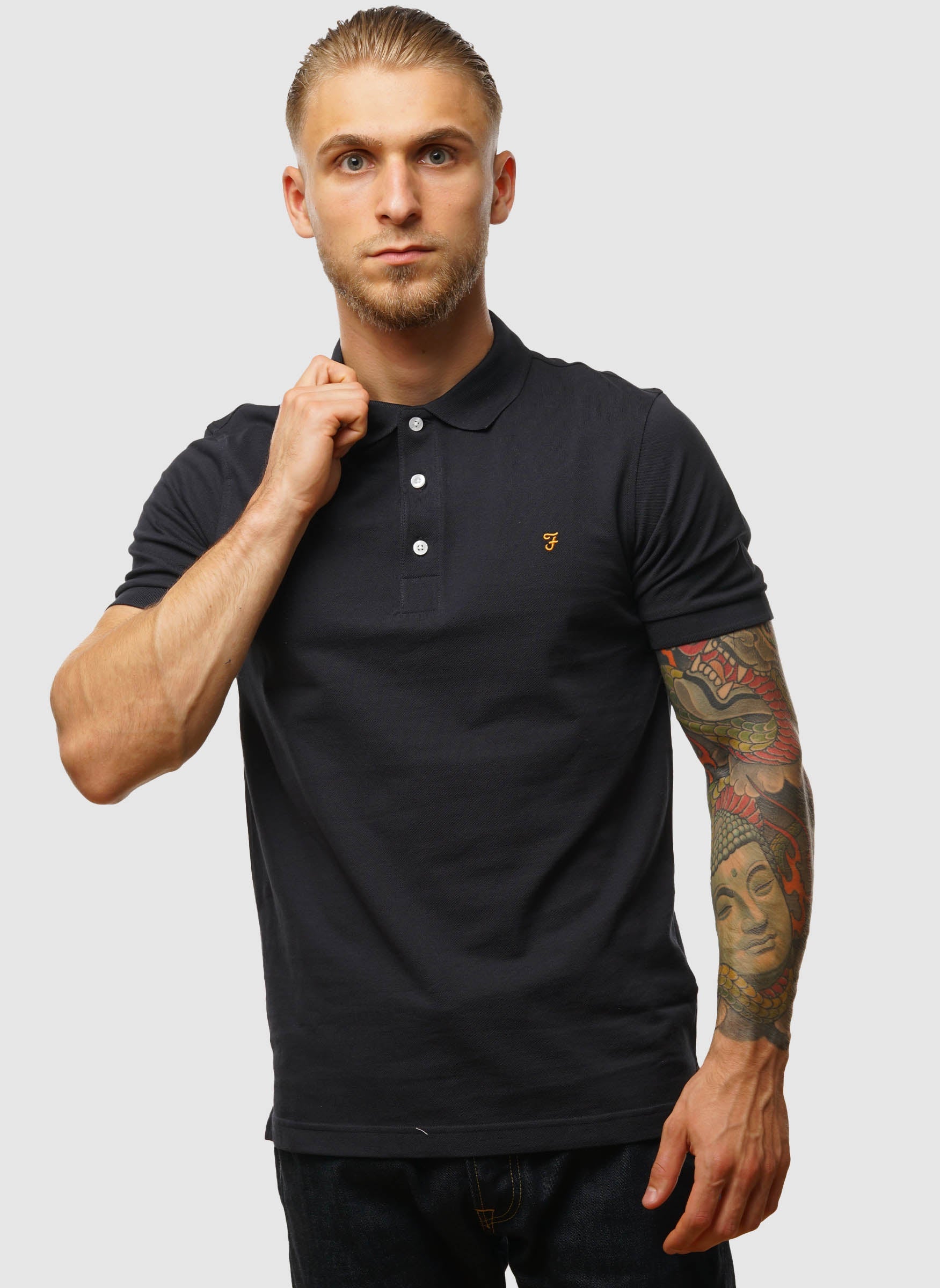 Blanes Polo Shirt - True Navy