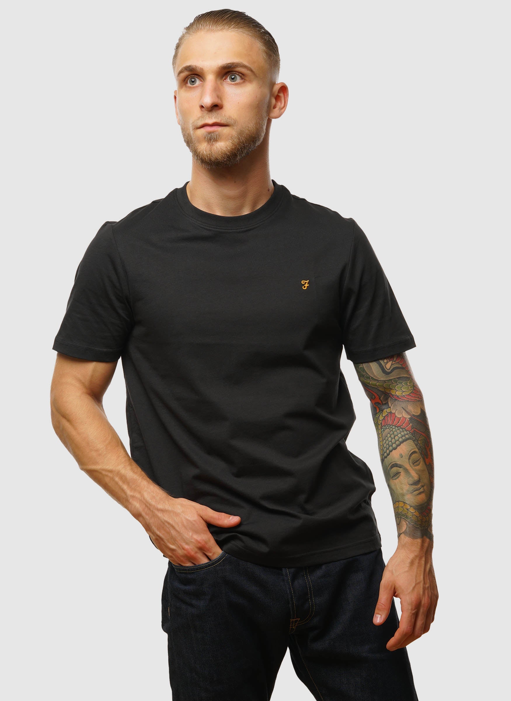 Danny Regular T-Shirt - Black
