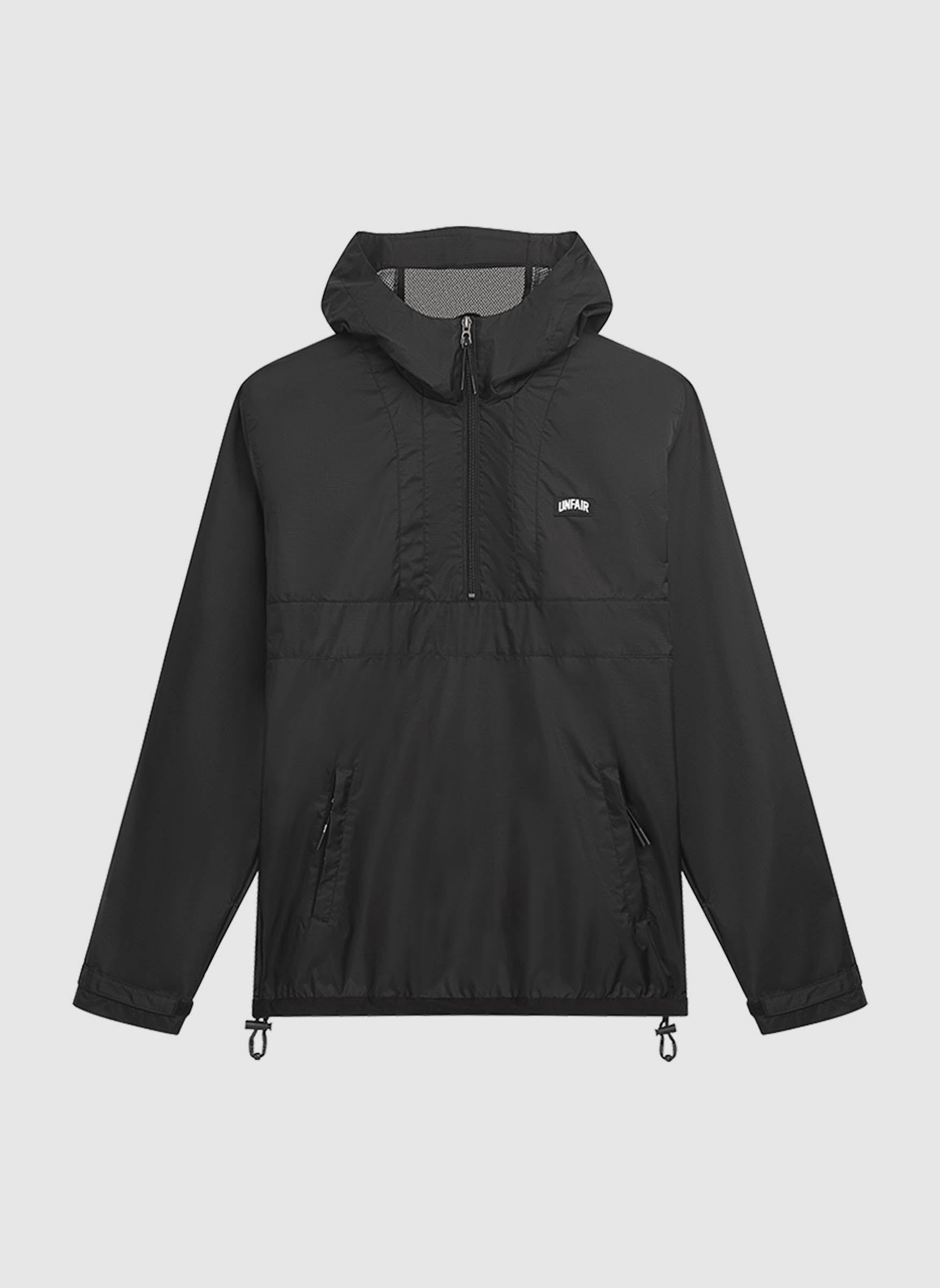 Ripstop Halfzip Jacket - Black