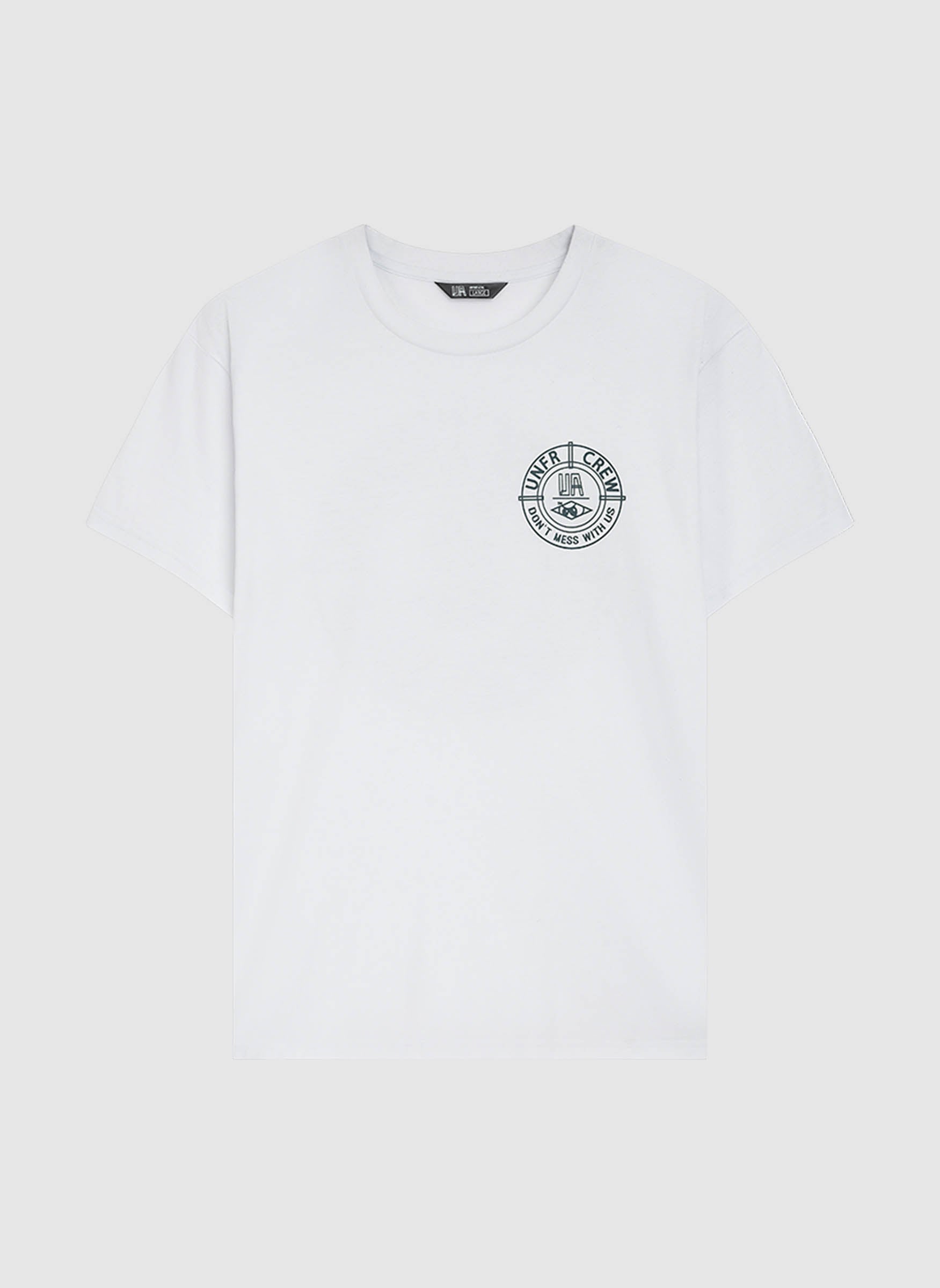DMWU BP T-Shirt - White/Petrolium