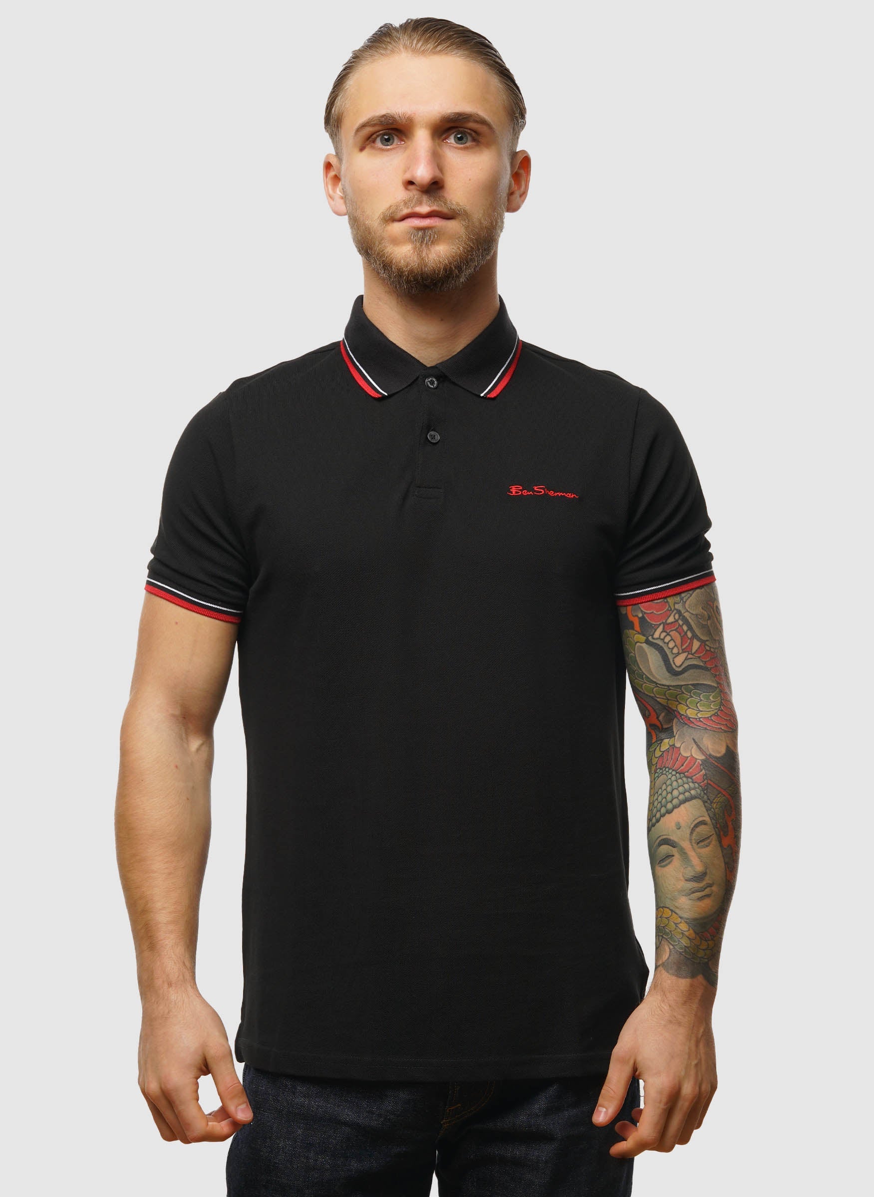 Signature Polo Shirt - Black