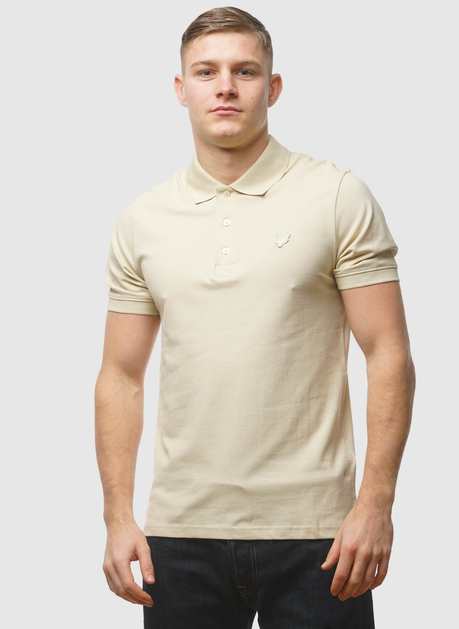 Superfine Polo Shirt - Pale Brass