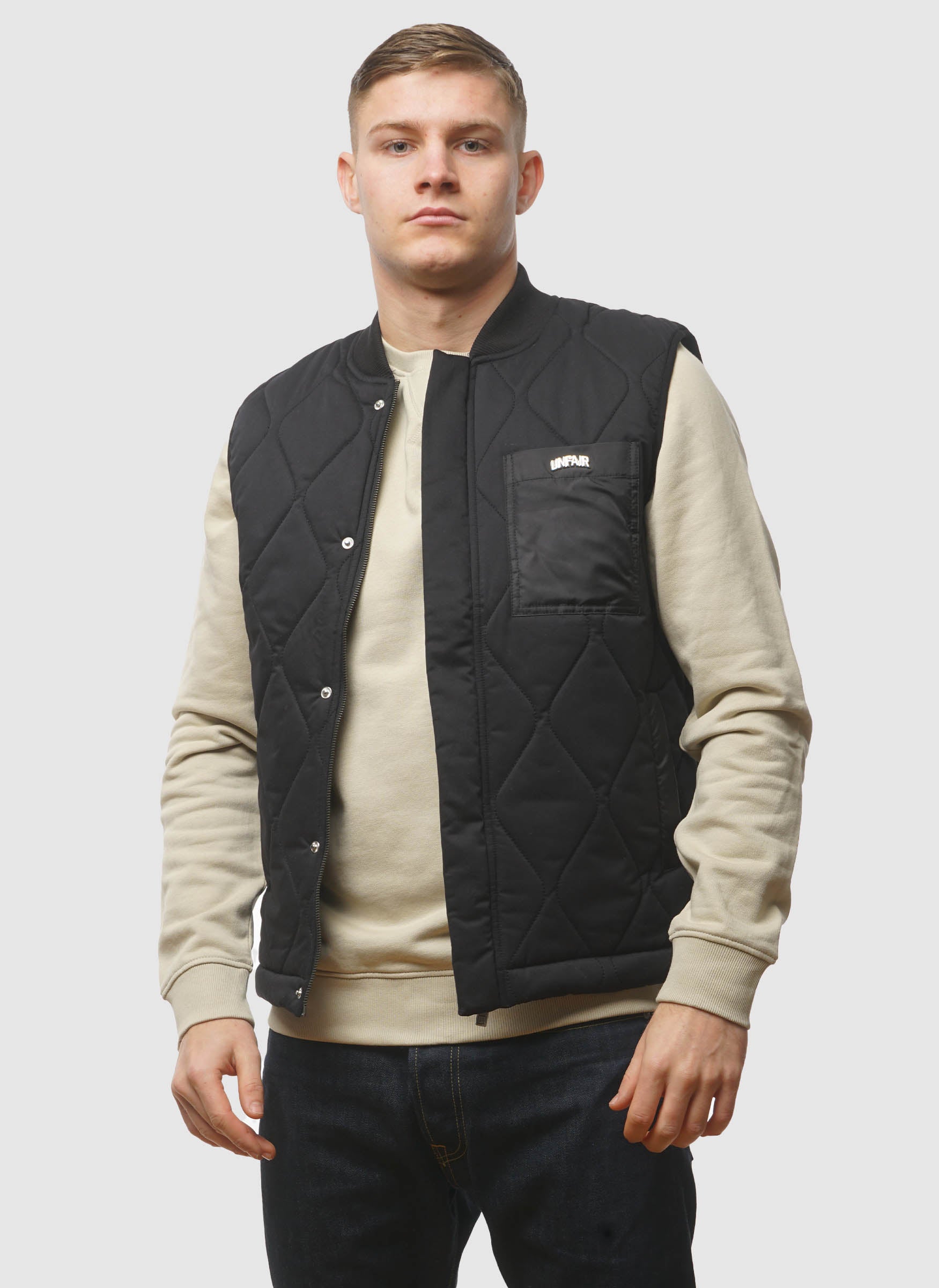 Padded Vest - Black