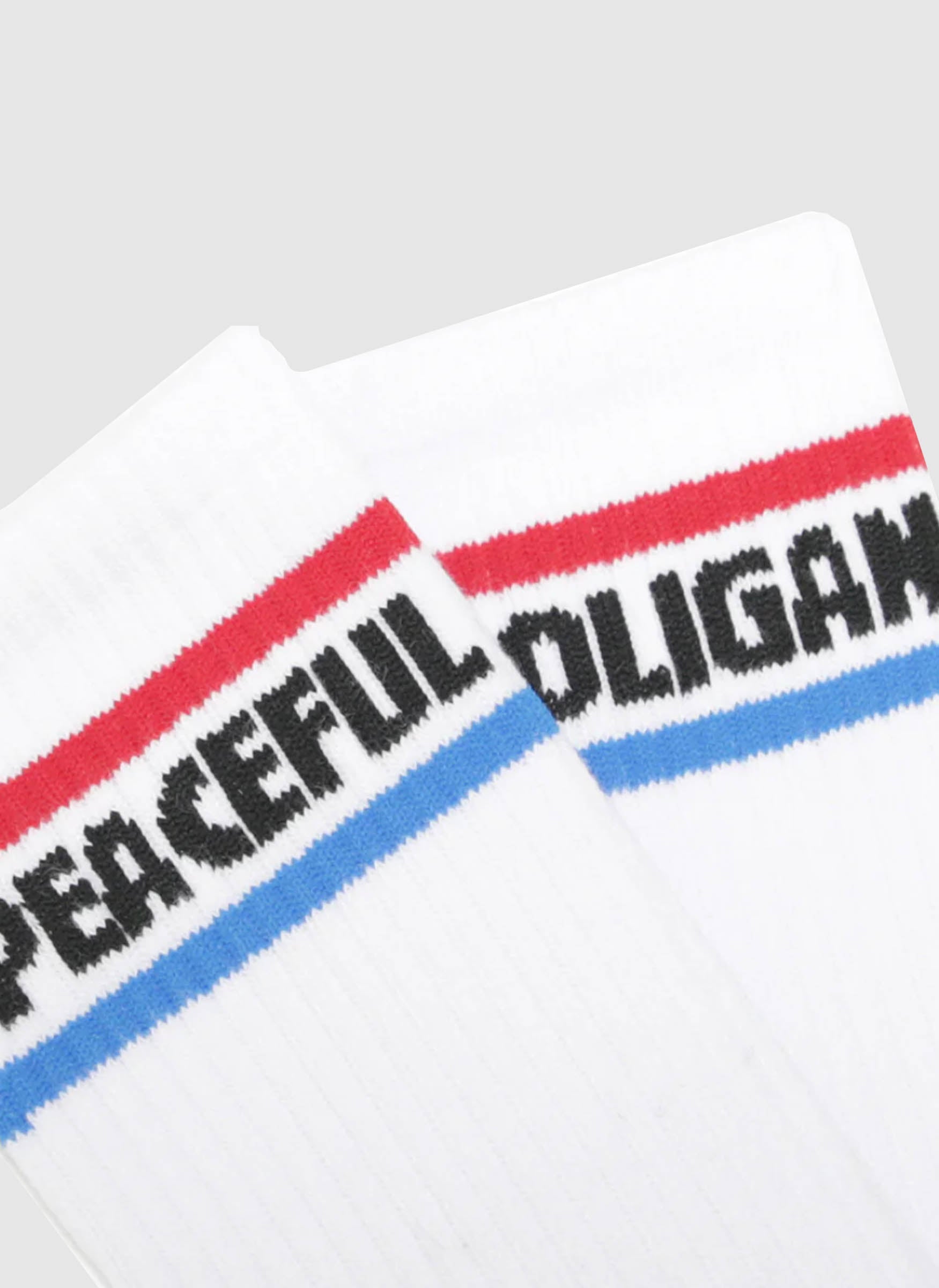 Three Pack Tube Socks - White