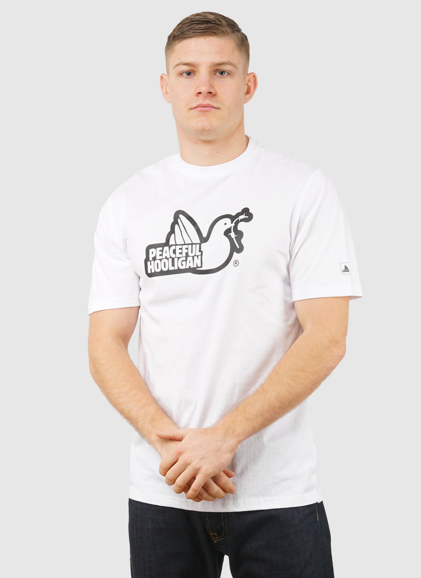 Outline Dove T-Shirt - White