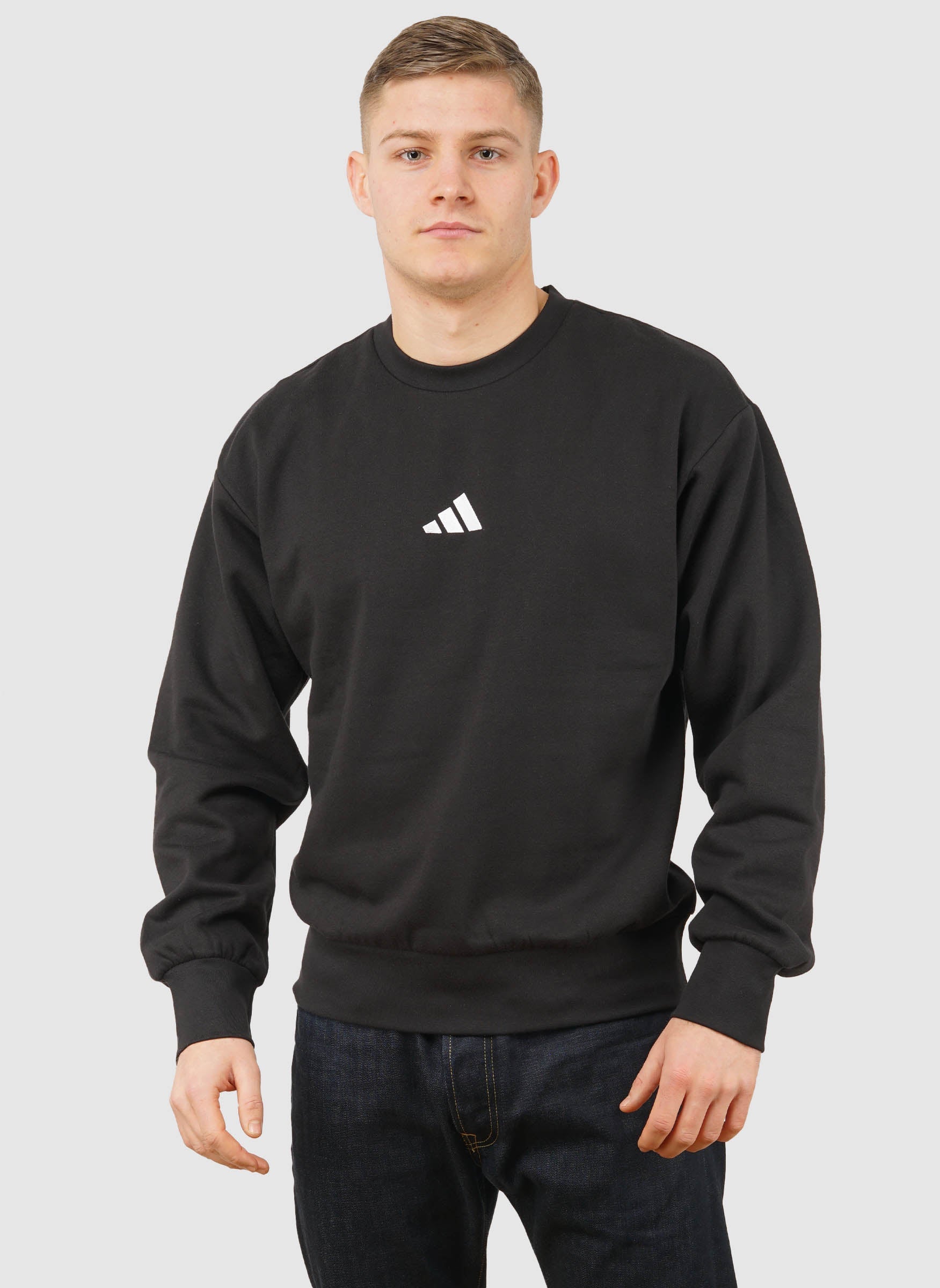 Feelcozy Sweatshirt – Schwarz/Weiß