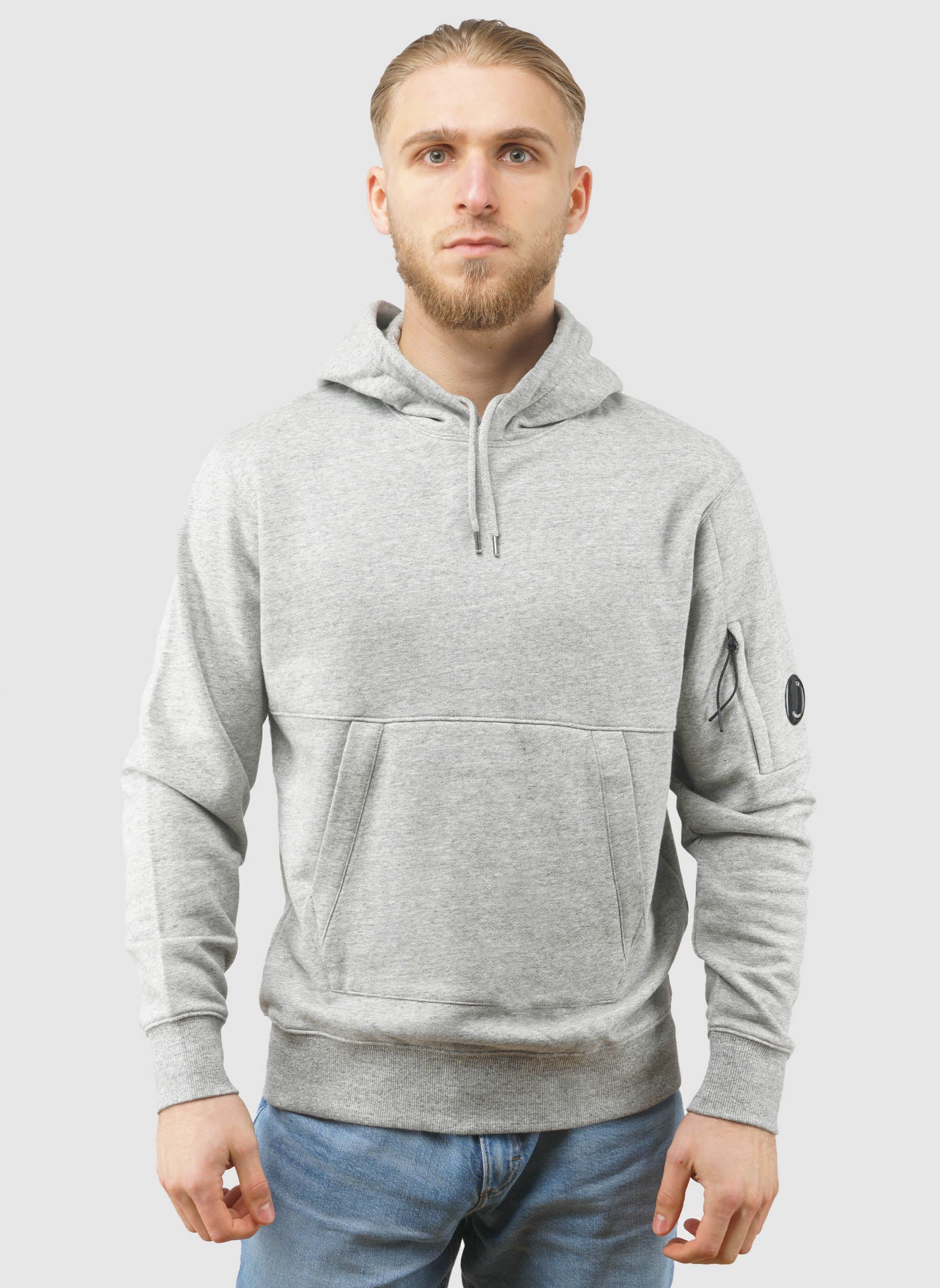 Lens Hoodie - Greystone Melange