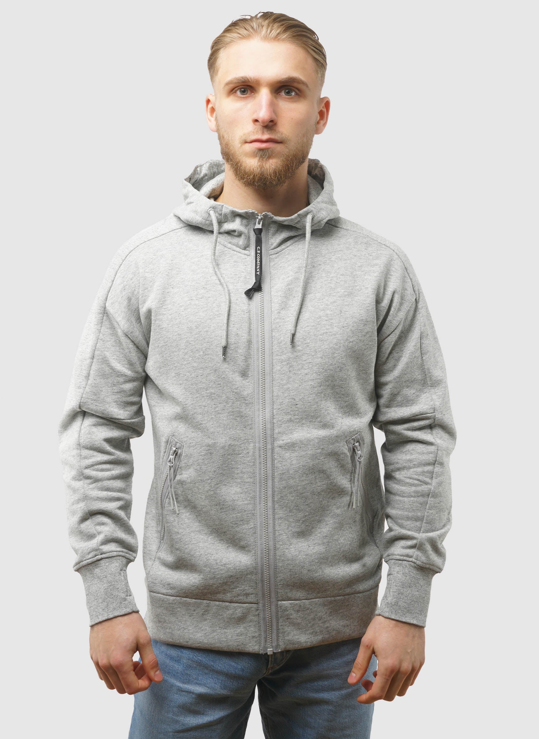 Goggle Sweatshirt Jacket - Greystone Megange
