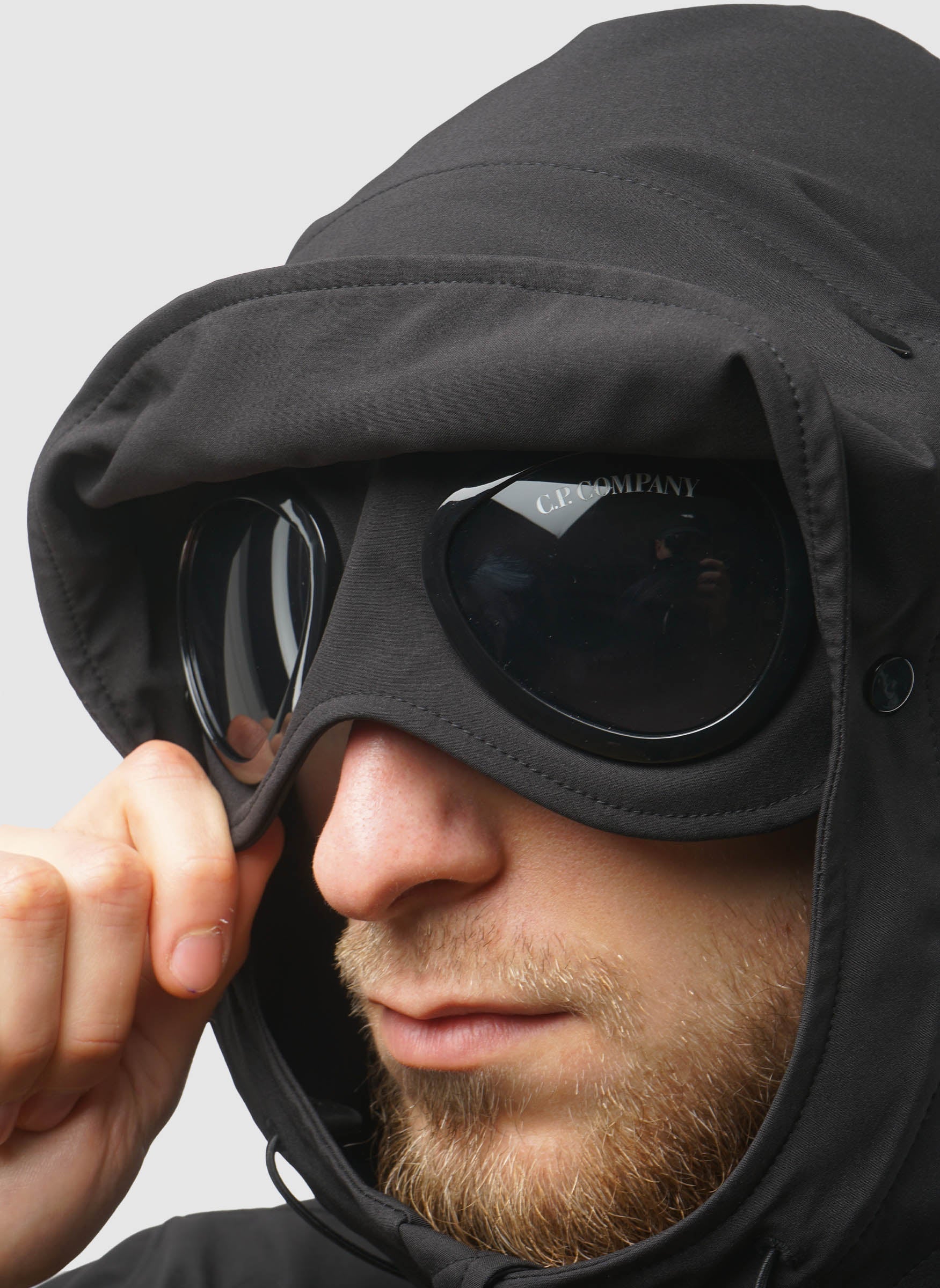 CP Shell-R Goggle Jacket - Black