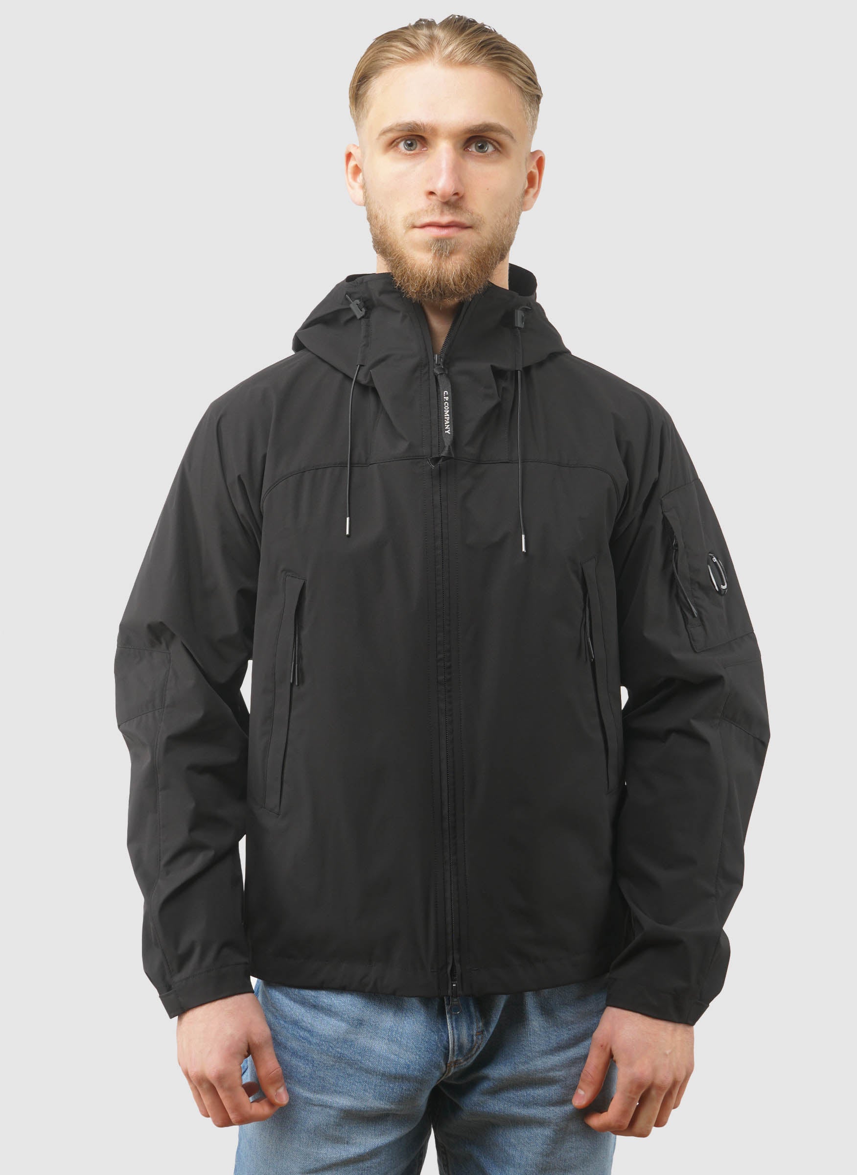 Pro-Tek Hooded Lens Jacket - Black