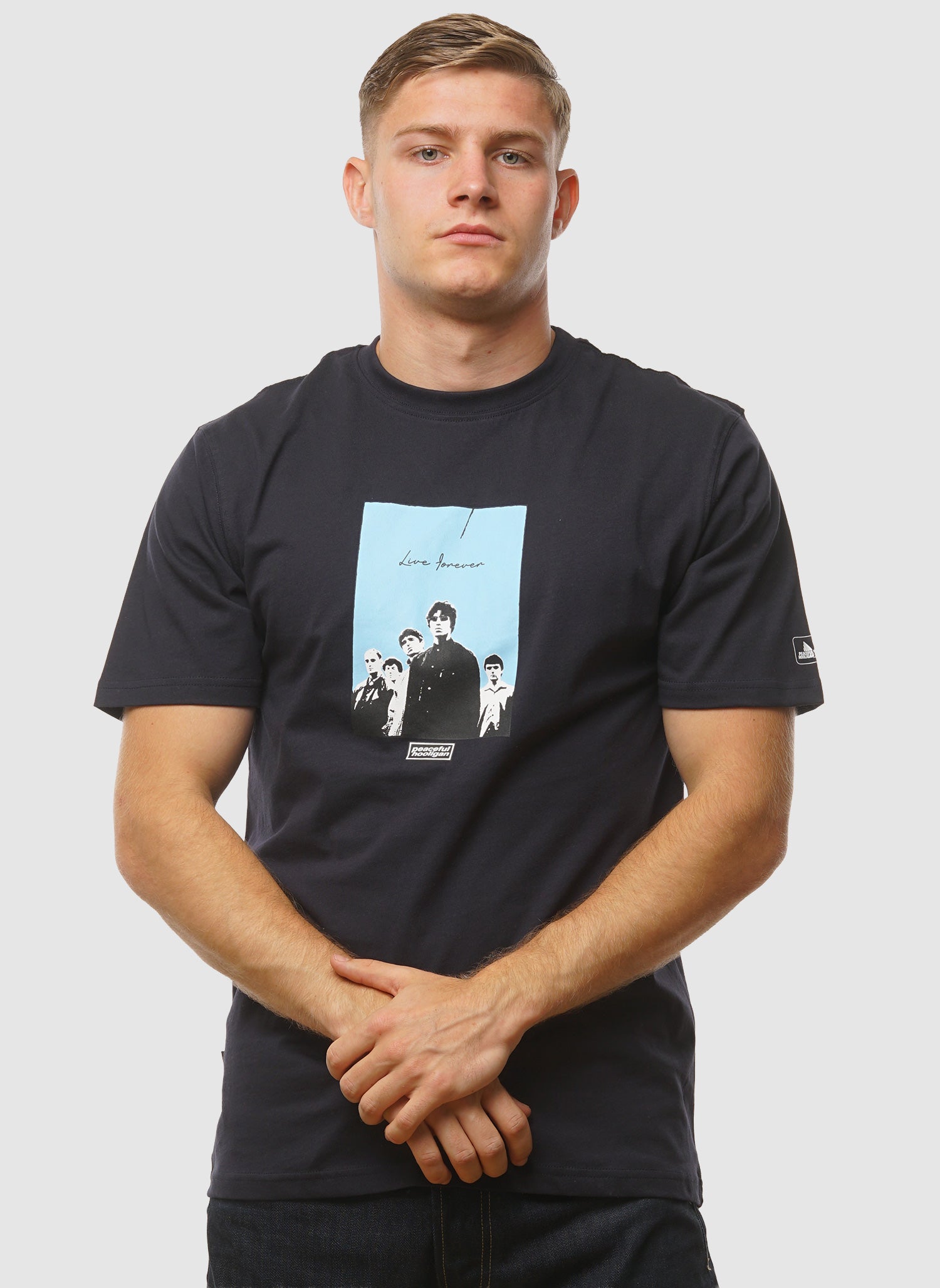 Live Forever T-Shirt - Navy