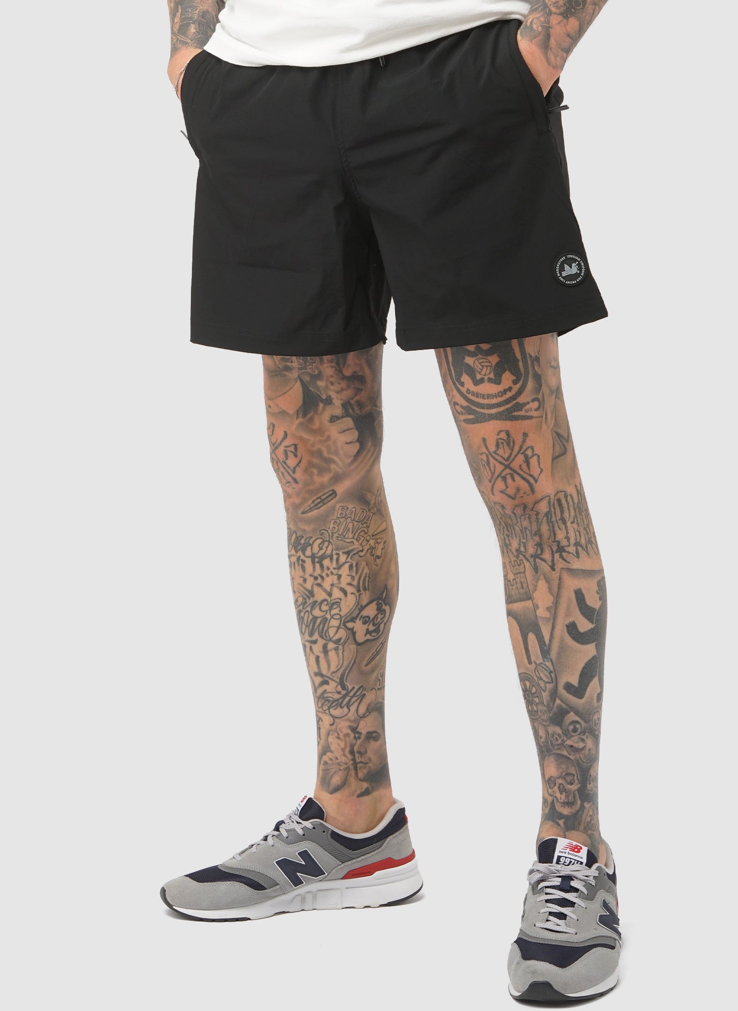 Pool Swim Shorts - Black