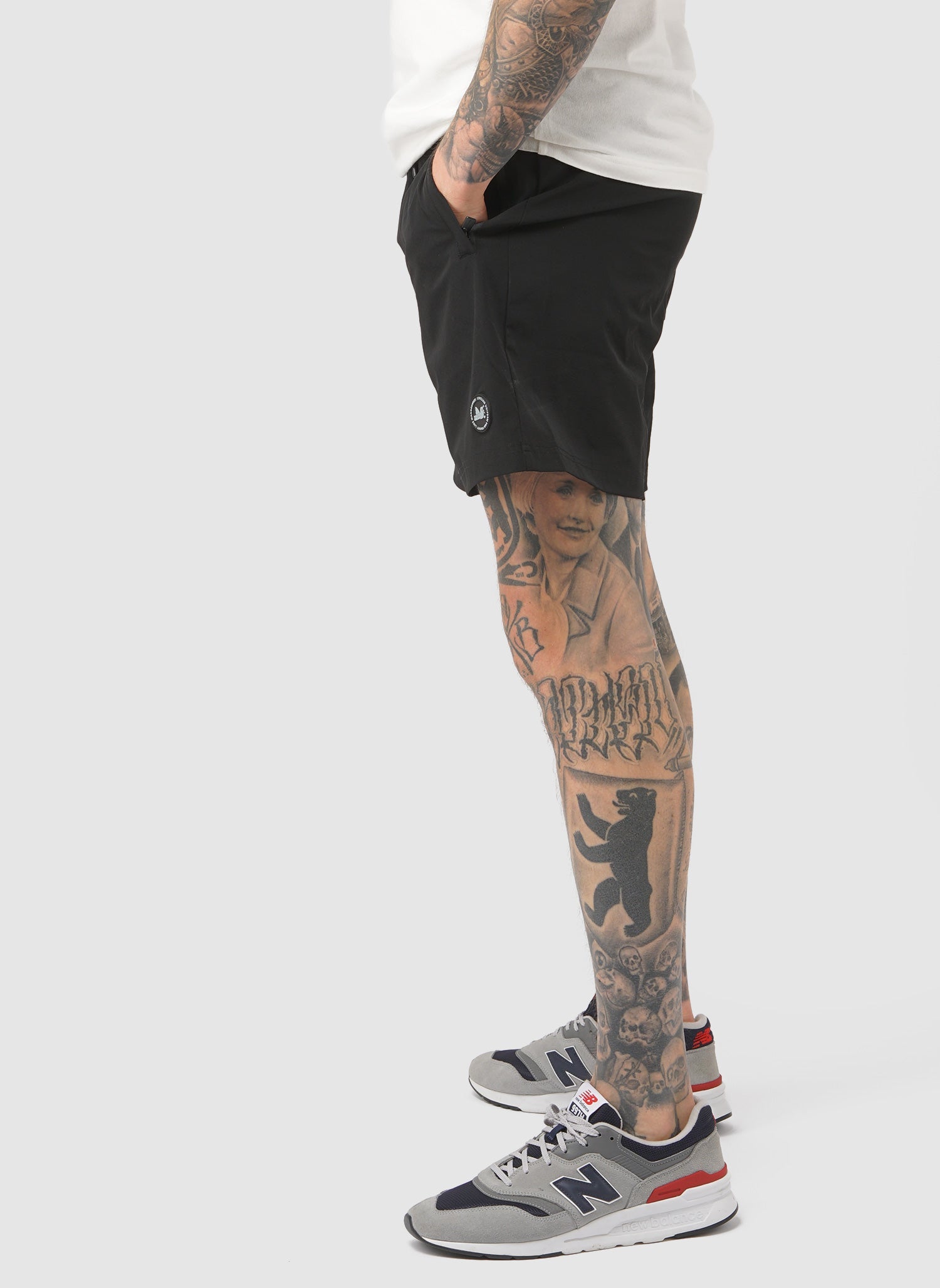 Pool Swim Shorts - Black