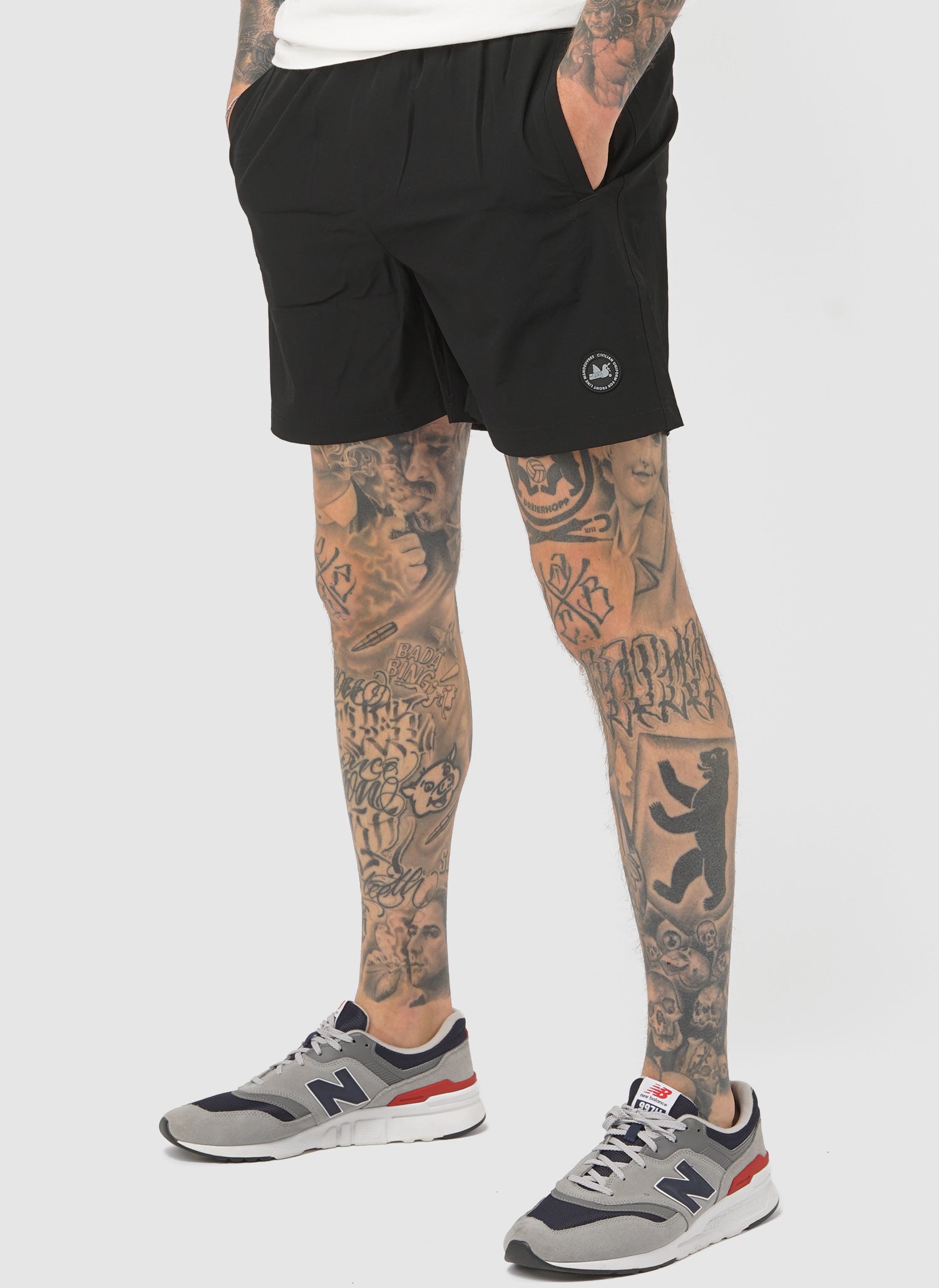 Ocean Swim Shorts - Black