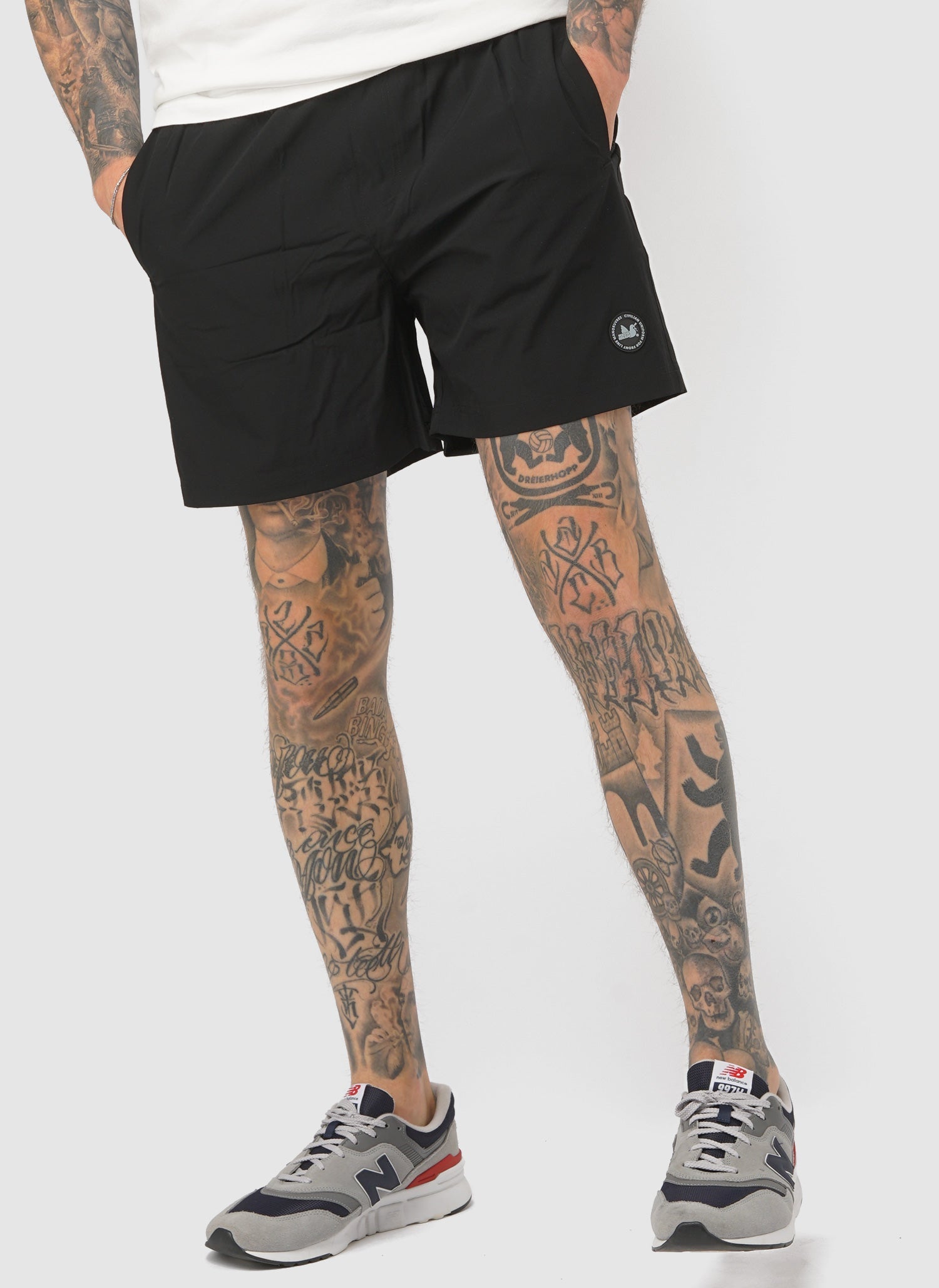 Ocean Swim Shorts - Black