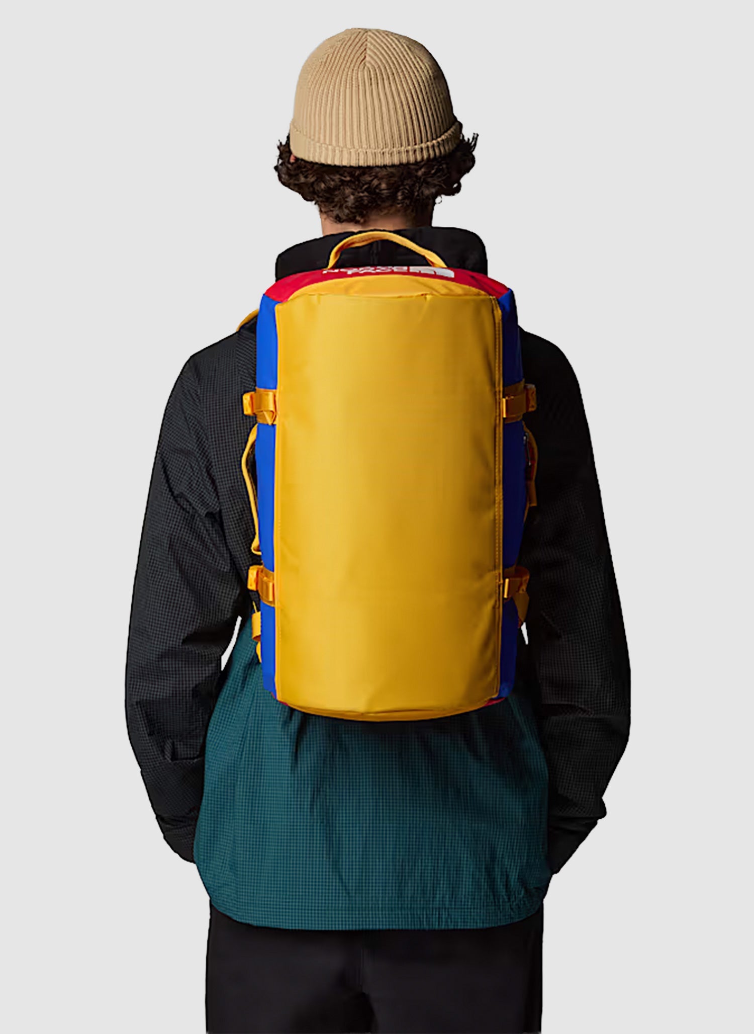Extra Small Base Camp Duffle - Blue/Red/Summit 