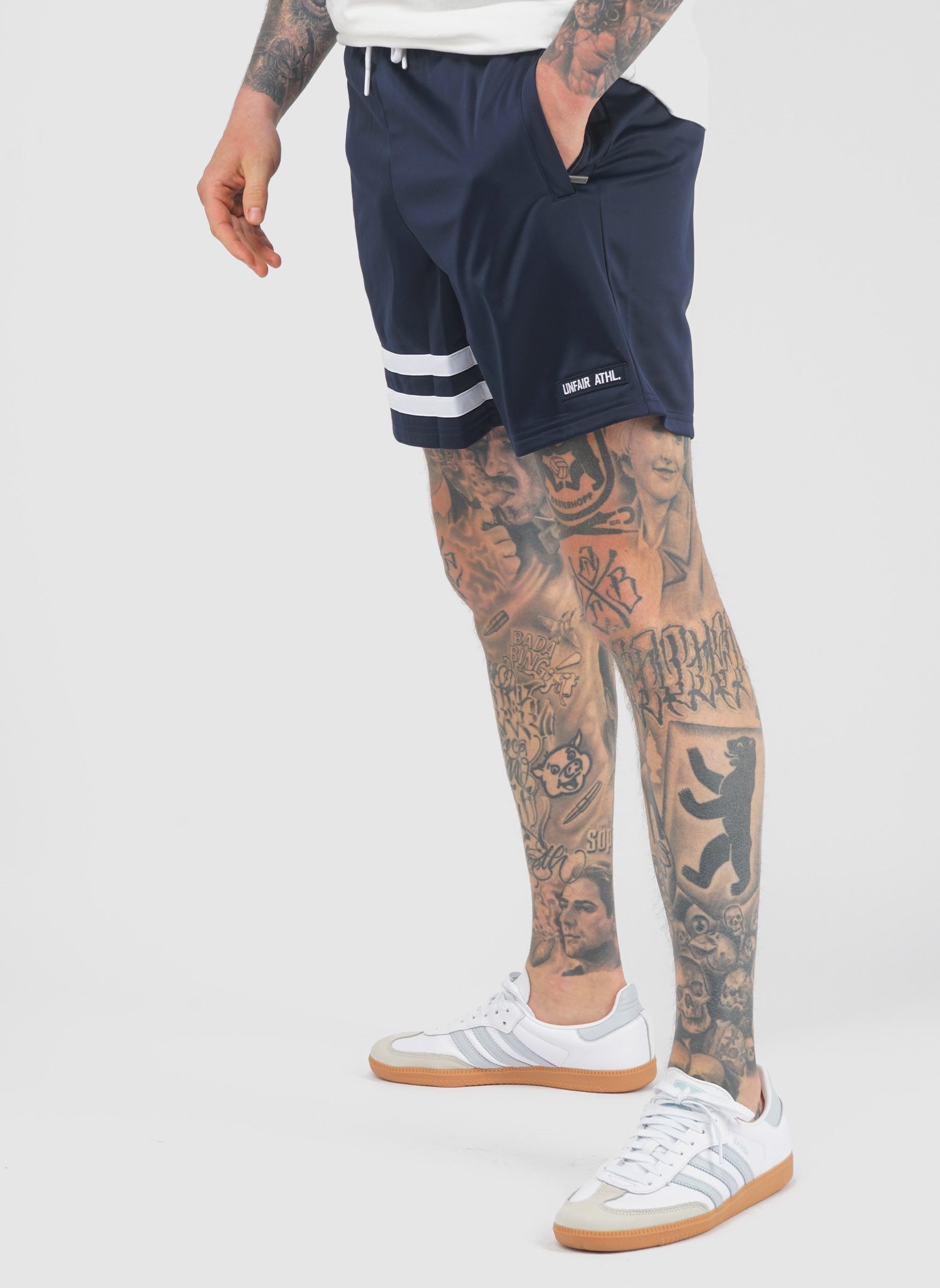 DMWU Athletic Shorts - Navy