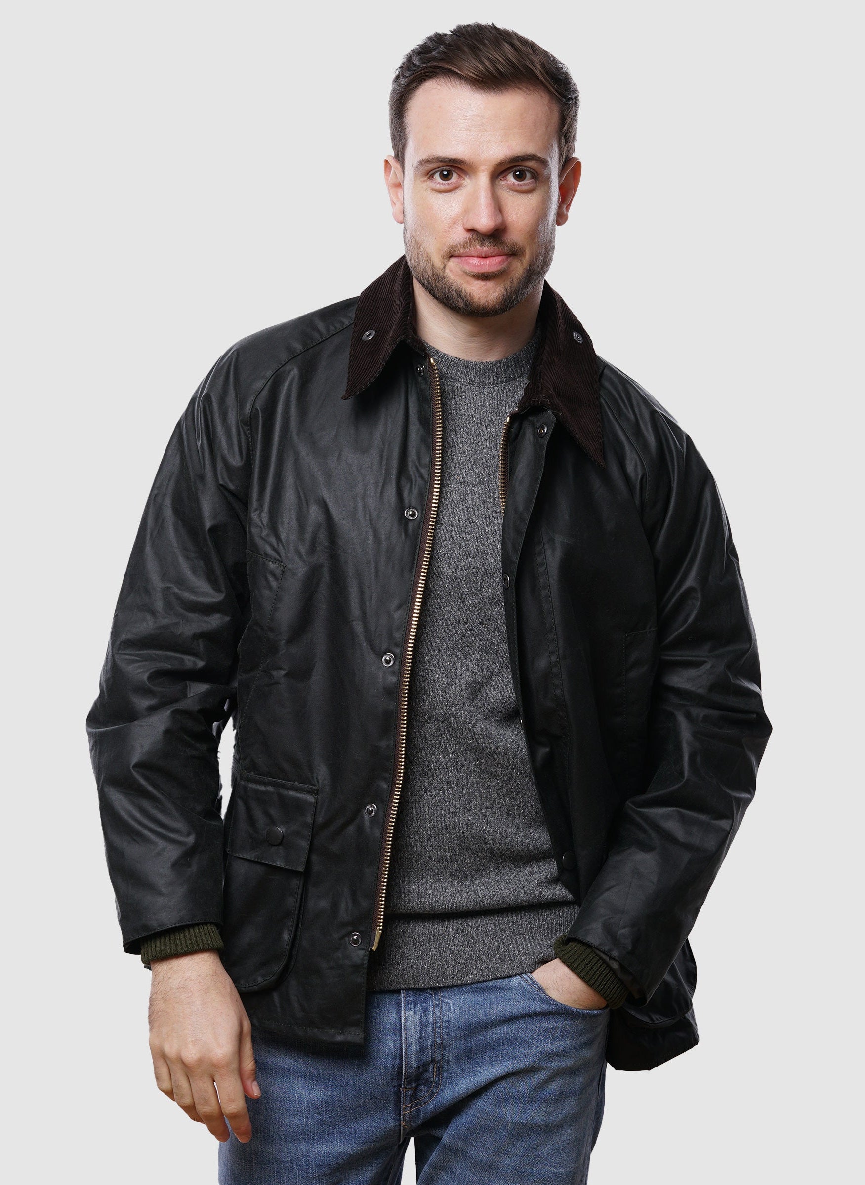 Bedale Wax Jacket - Sage