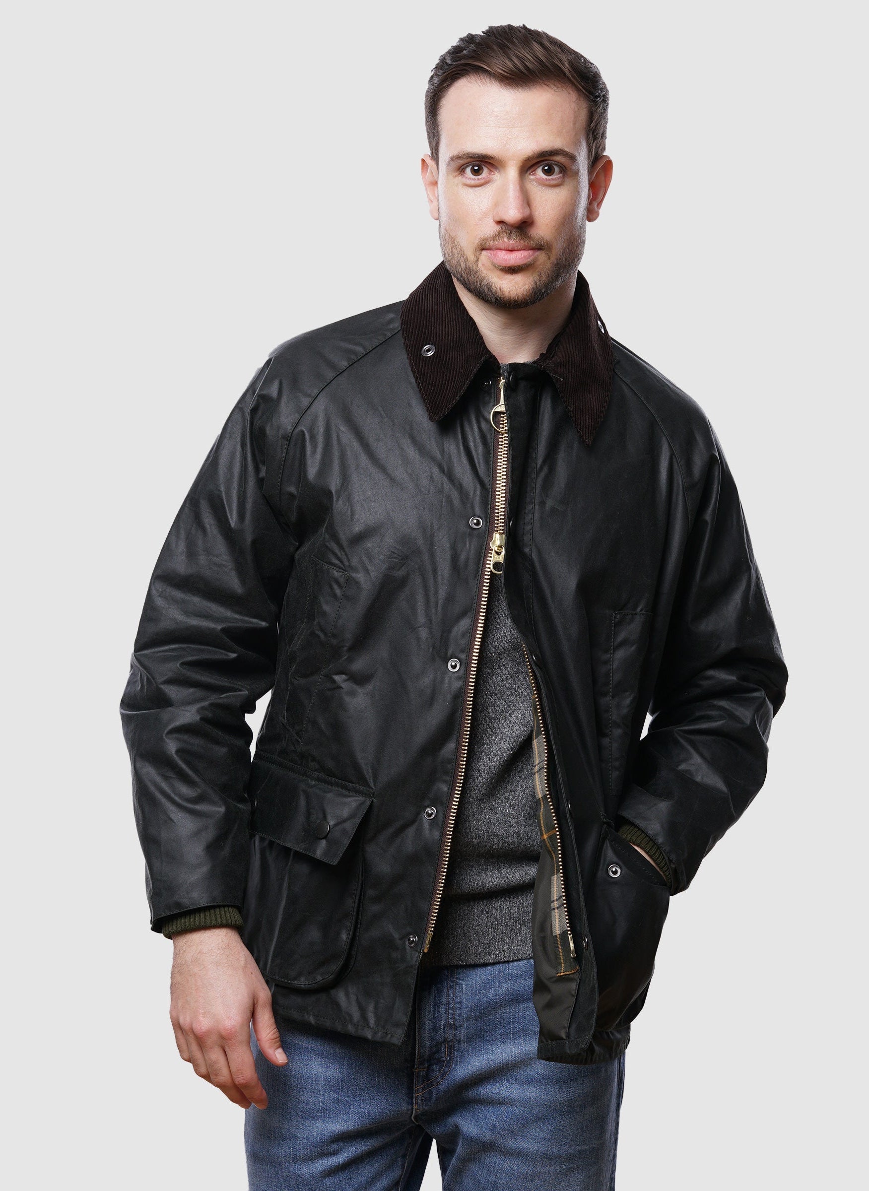 Bedale Wax Jacket - Sage