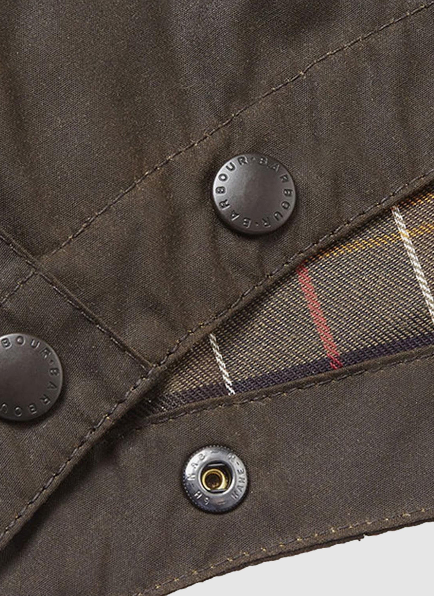 Waxed Cotton Hood - Olive